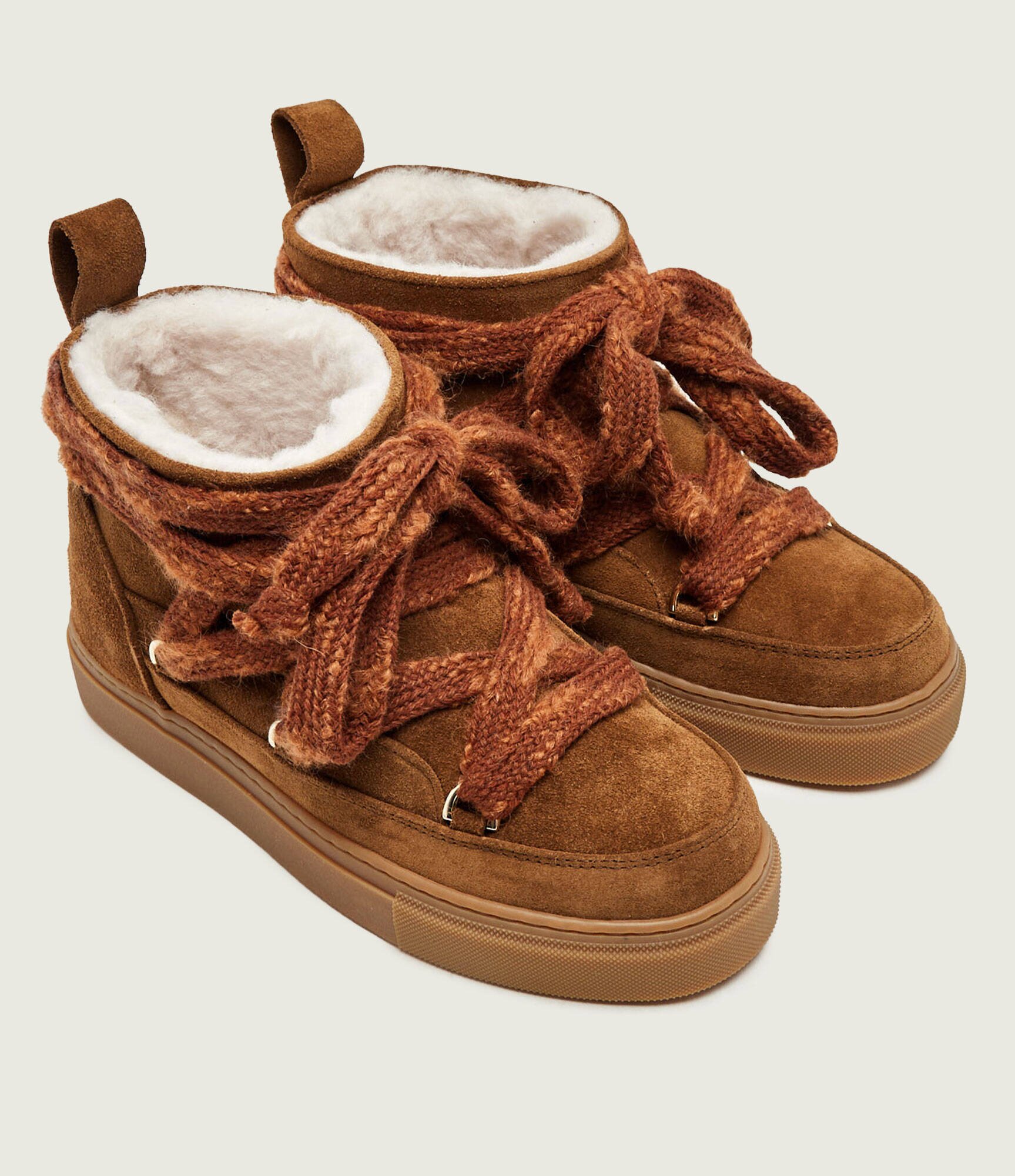 Inuikii Bocanci Knot | piele întoarsă | shearling | lână