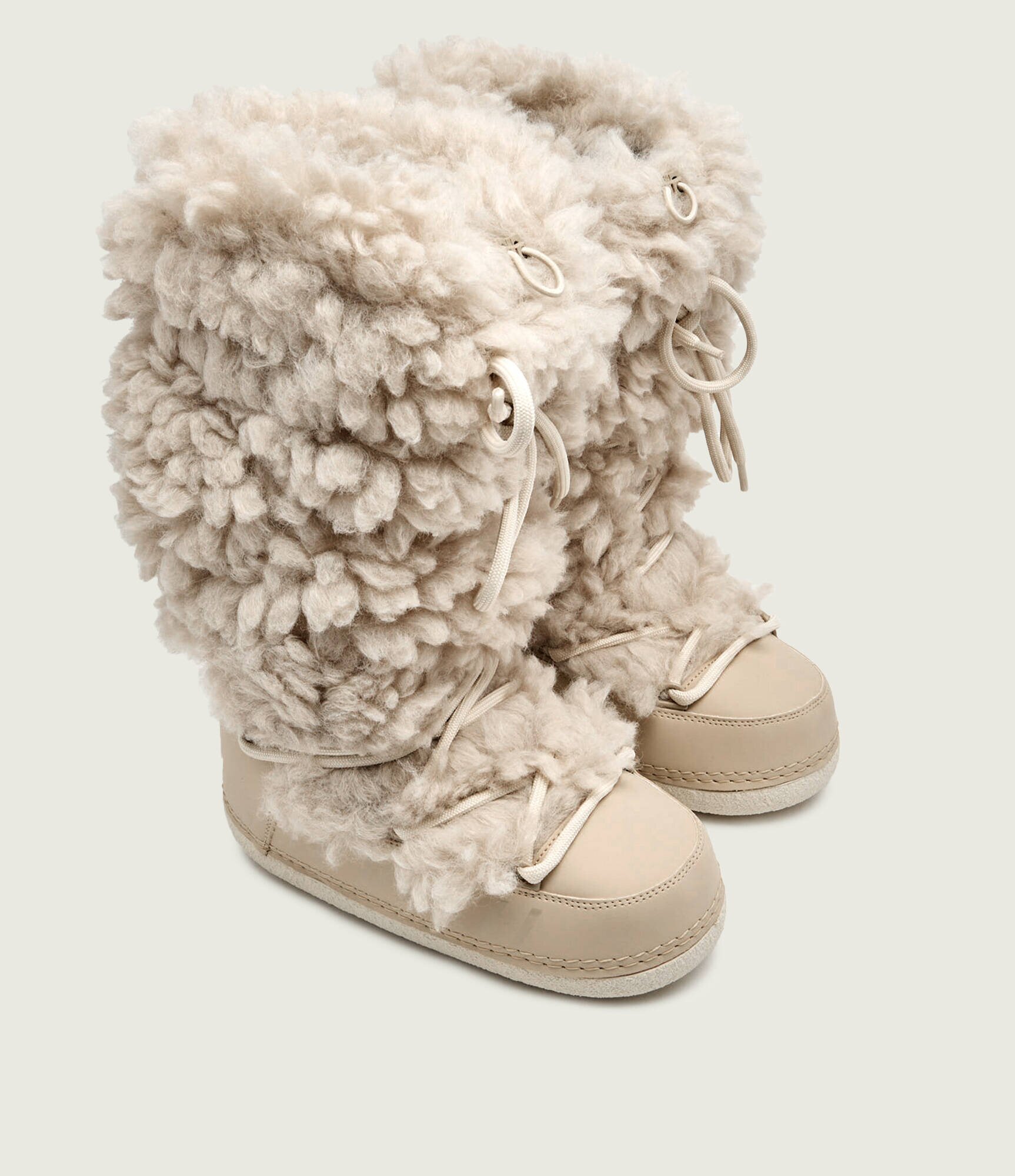 Inuikii Bocanci MOUNTAIN TEDDY HIGH | shearling