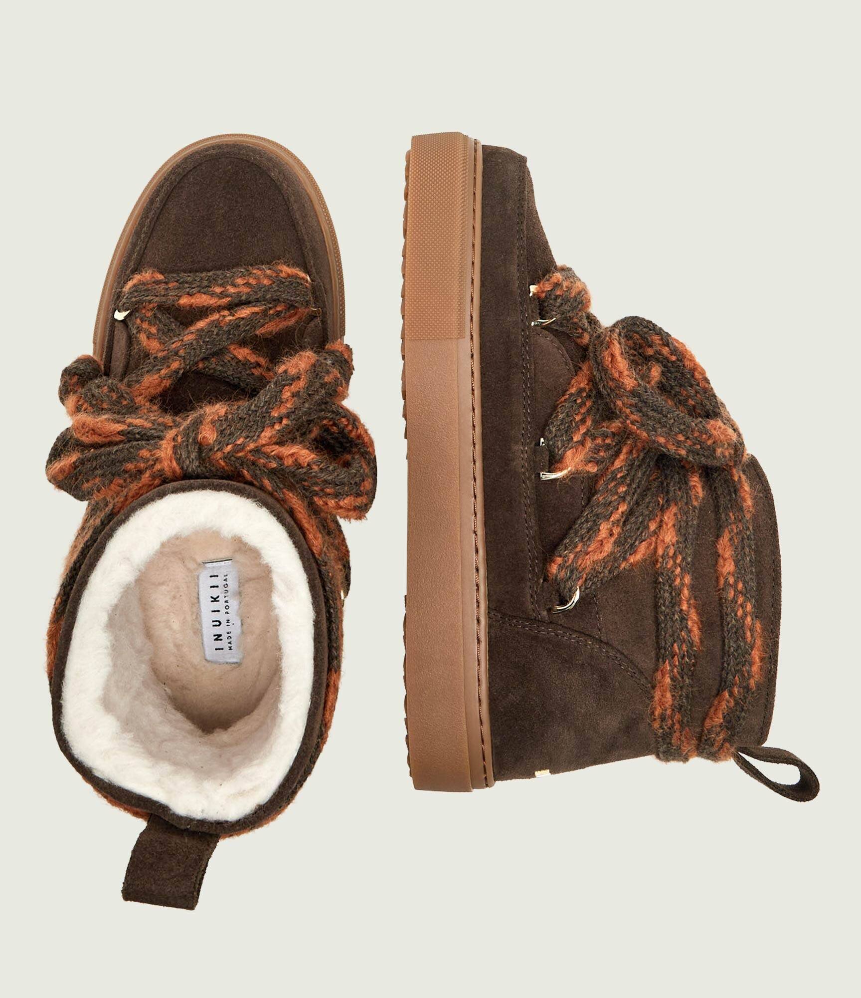 Inuikii Bocanci Suede Knot | piele întoarsă