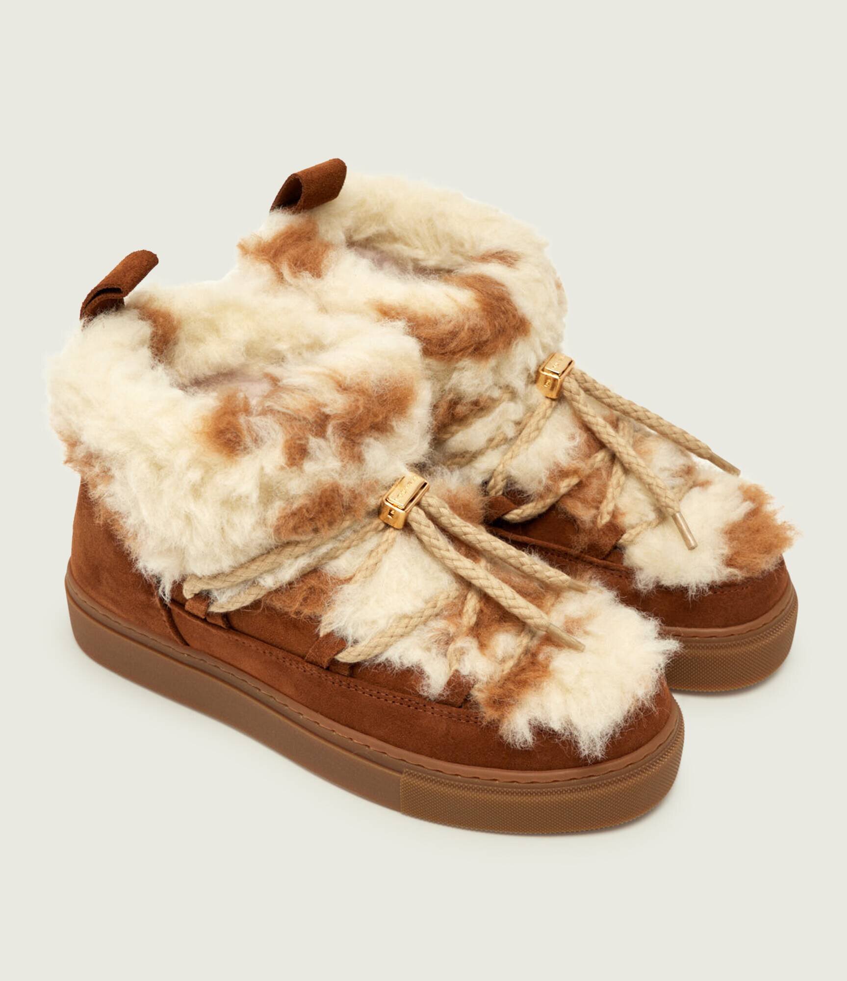 Inuikii Bocanci TEDDY LOW | shearling | zamsz