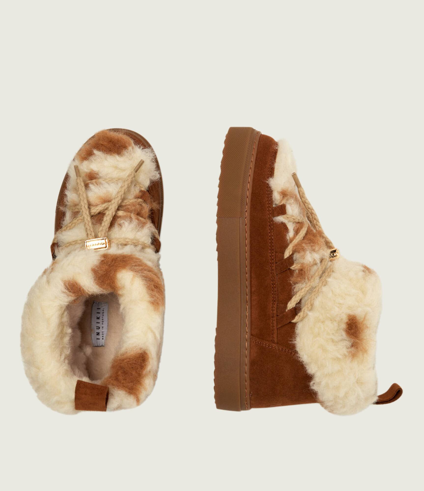 Inuikii Bocanci TEDDY LOW | shearling | zamsz