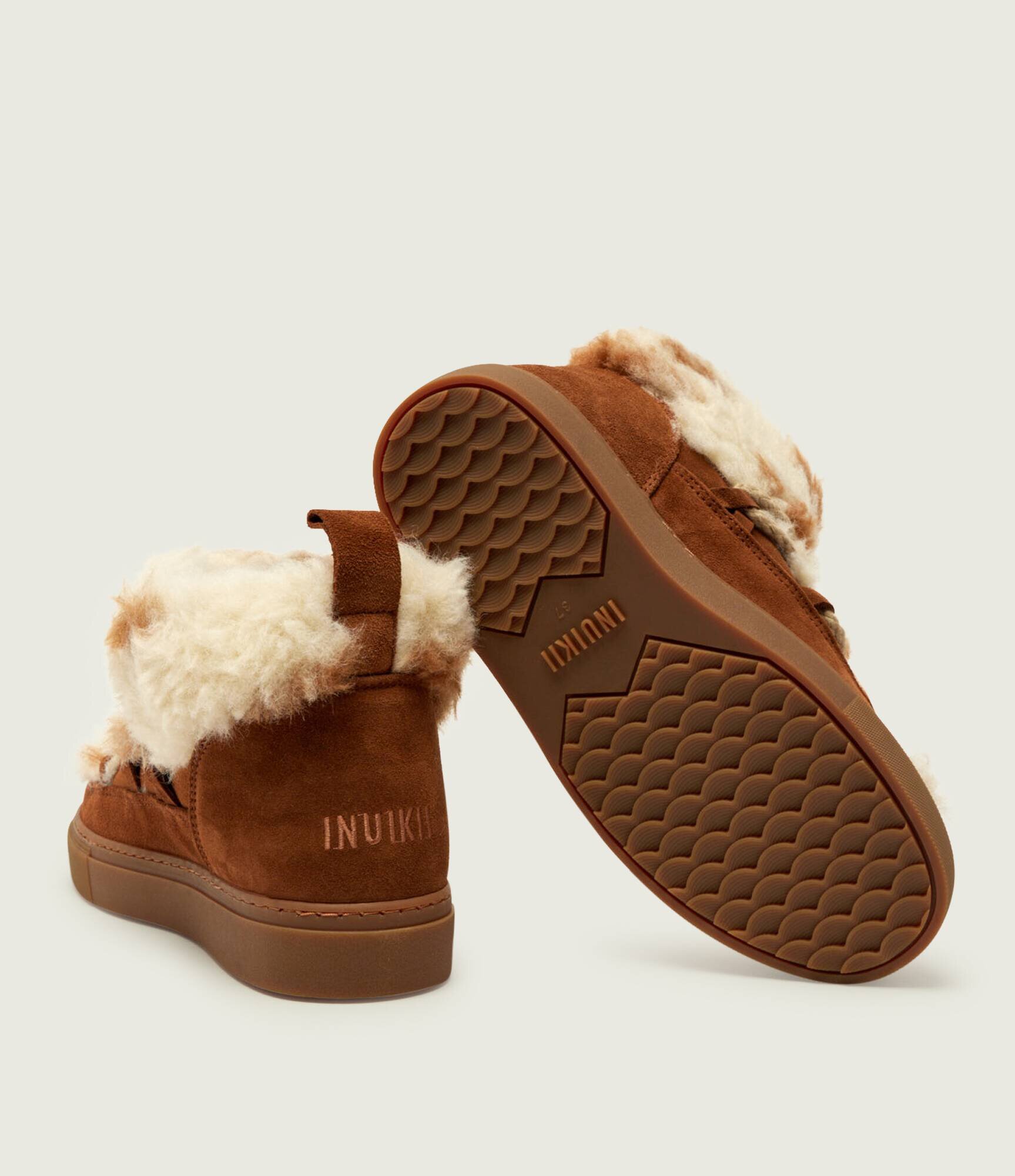 Inuikii Bocanci TEDDY LOW | shearling | zamsz