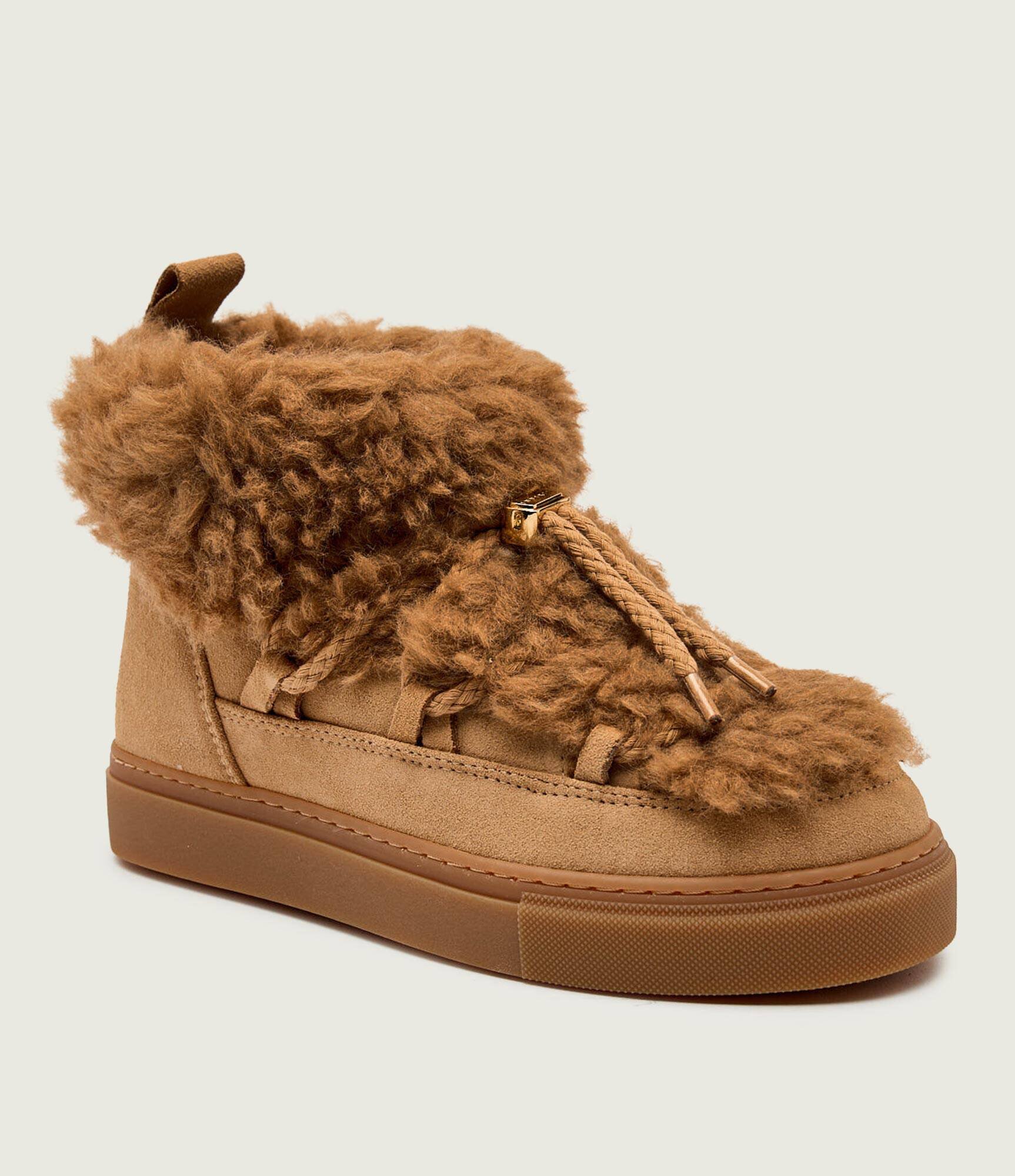 Inuikii Bocanci TEDDY LOW | shearling | zamsz