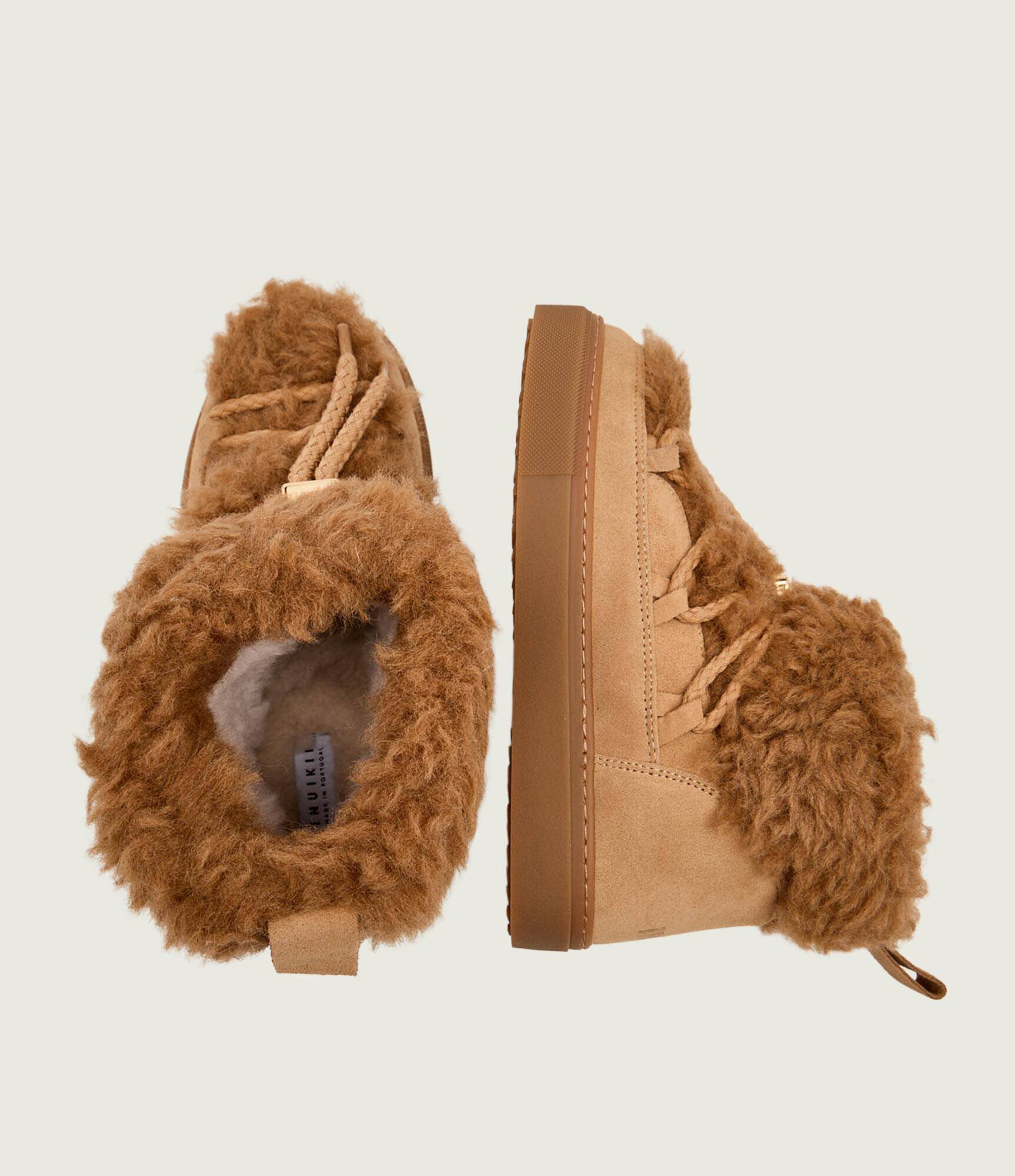 Inuikii Bocanci TEDDY LOW | shearling | zamsz