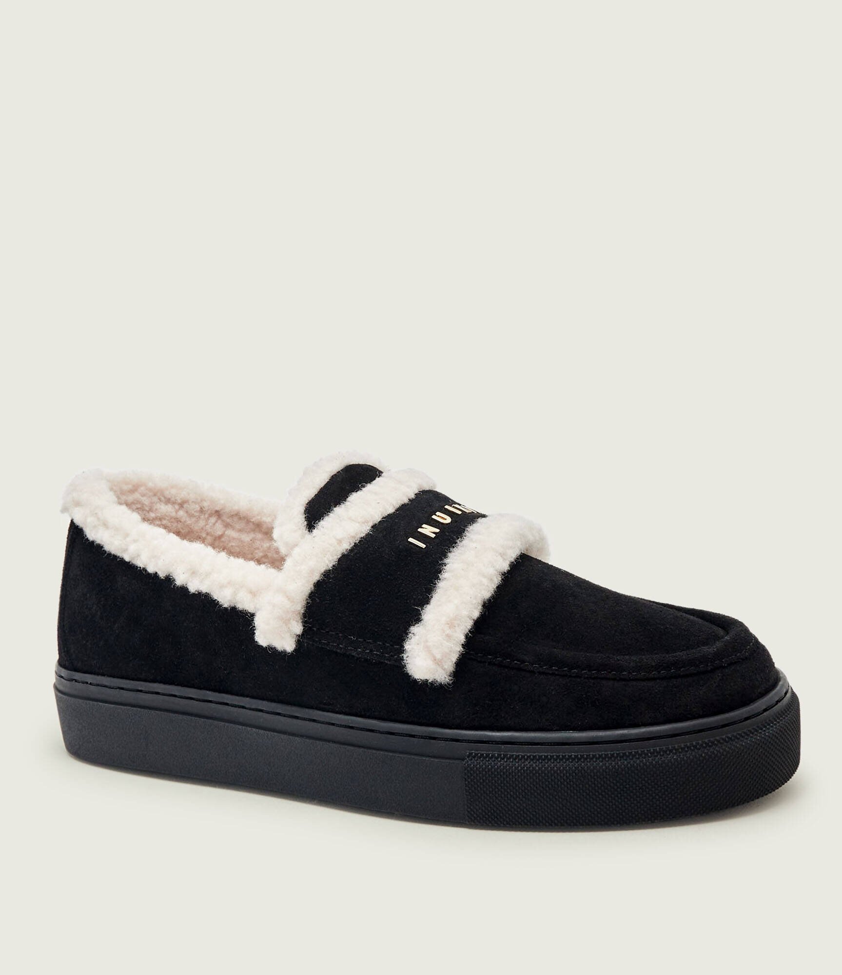 Inuikii Căptușite pantofi loafer | shearling | piele întoarsă (zamsz) | cu adaos de lână