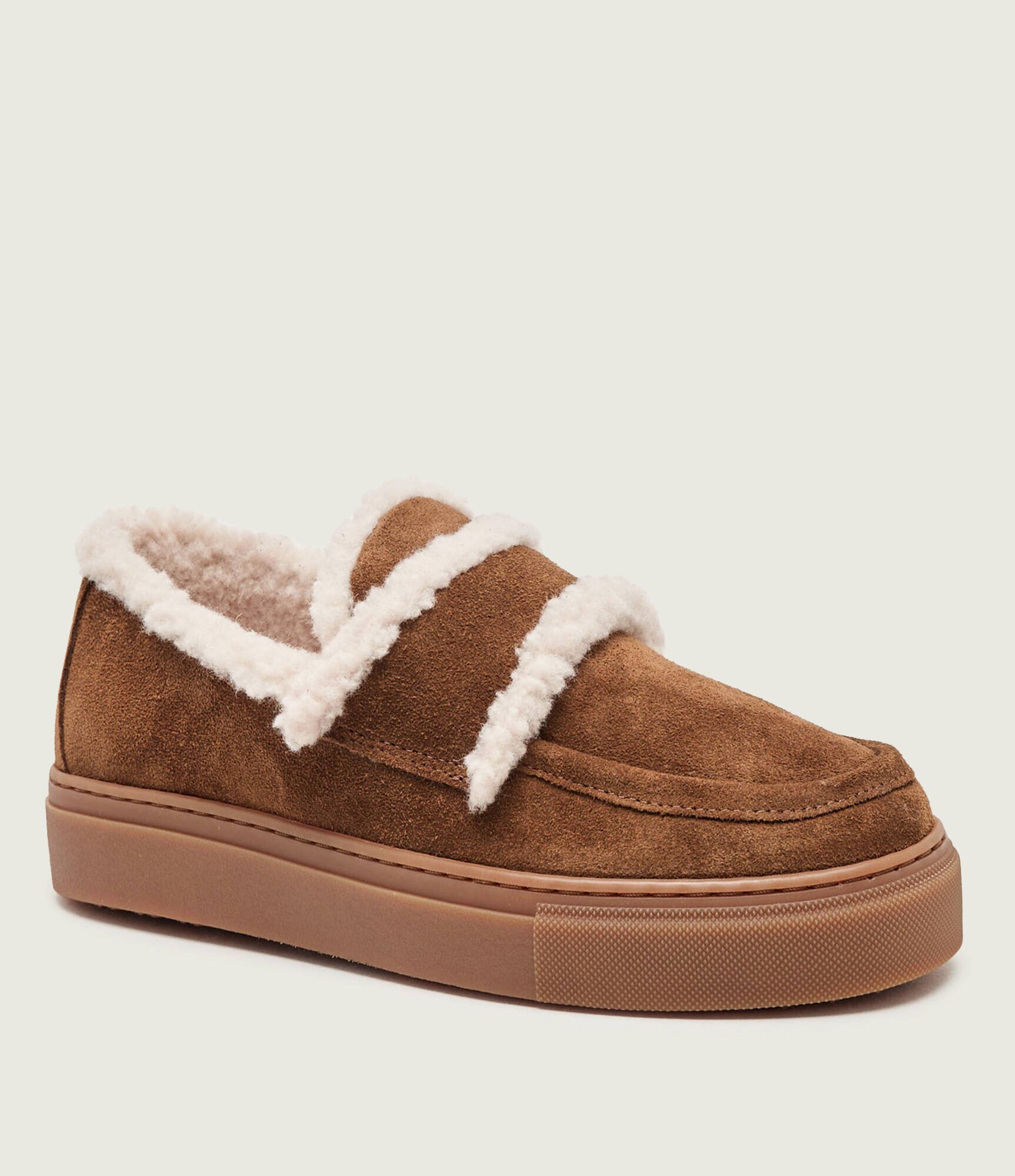 Inuikii Căptușite pantofi loafer | zamsz | shearling
