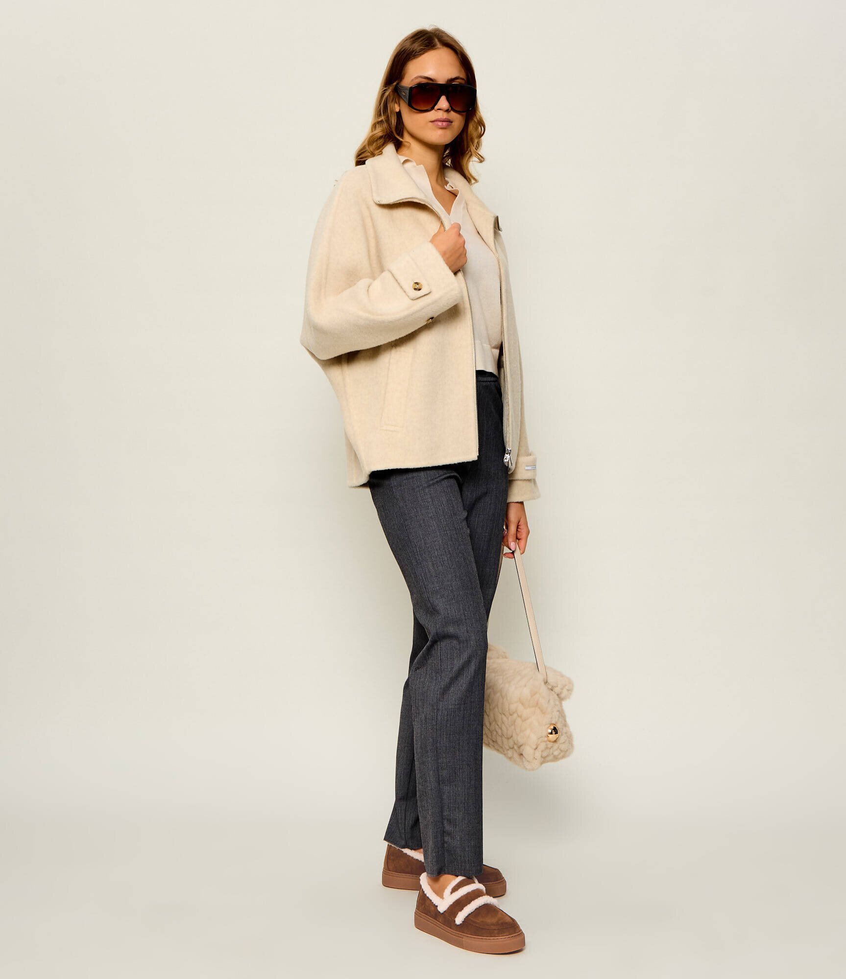 Inuikii Căptușite pantofi loafer | zamsz | shearling