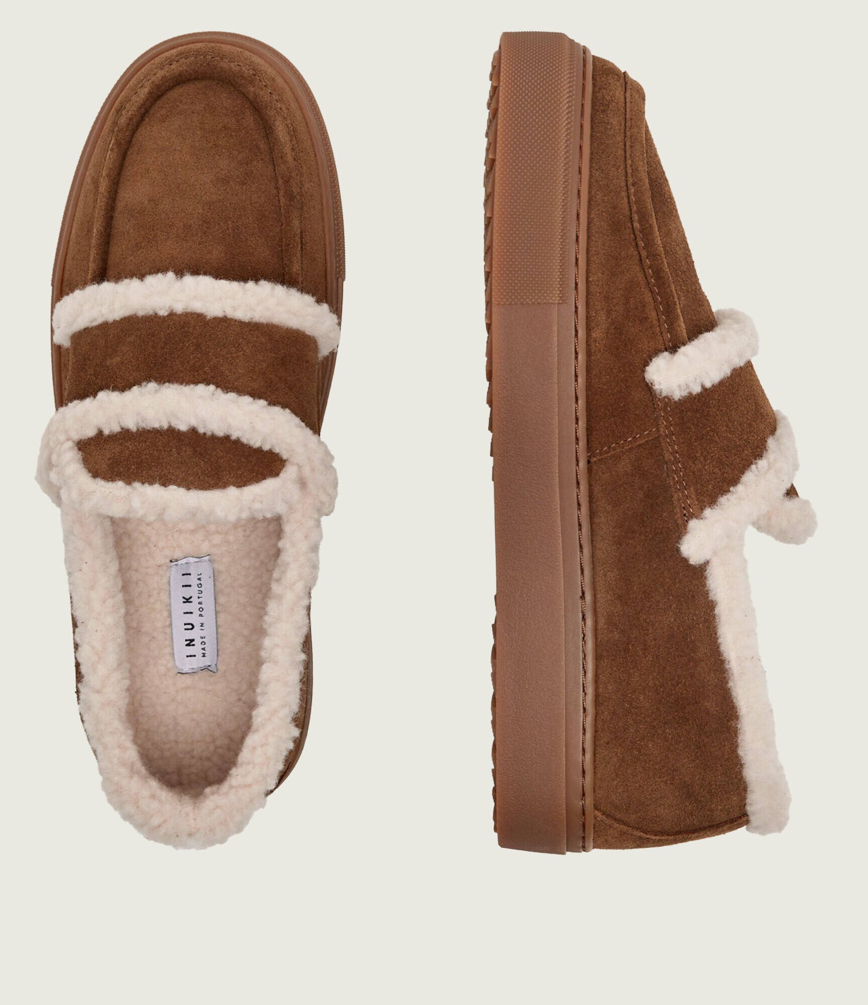 Inuikii Căptușite pantofi loafer | zamsz | shearling