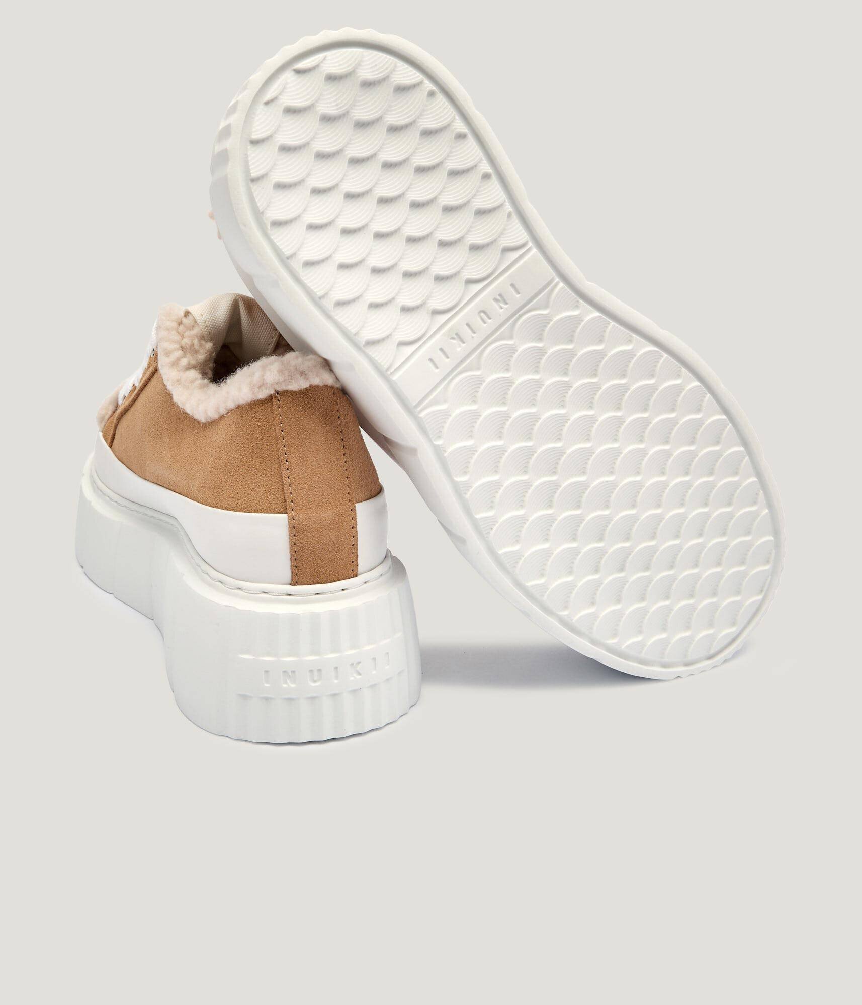 Inuikii Căptușite sneakers Matilda Curly | piele întoarsă | shearling