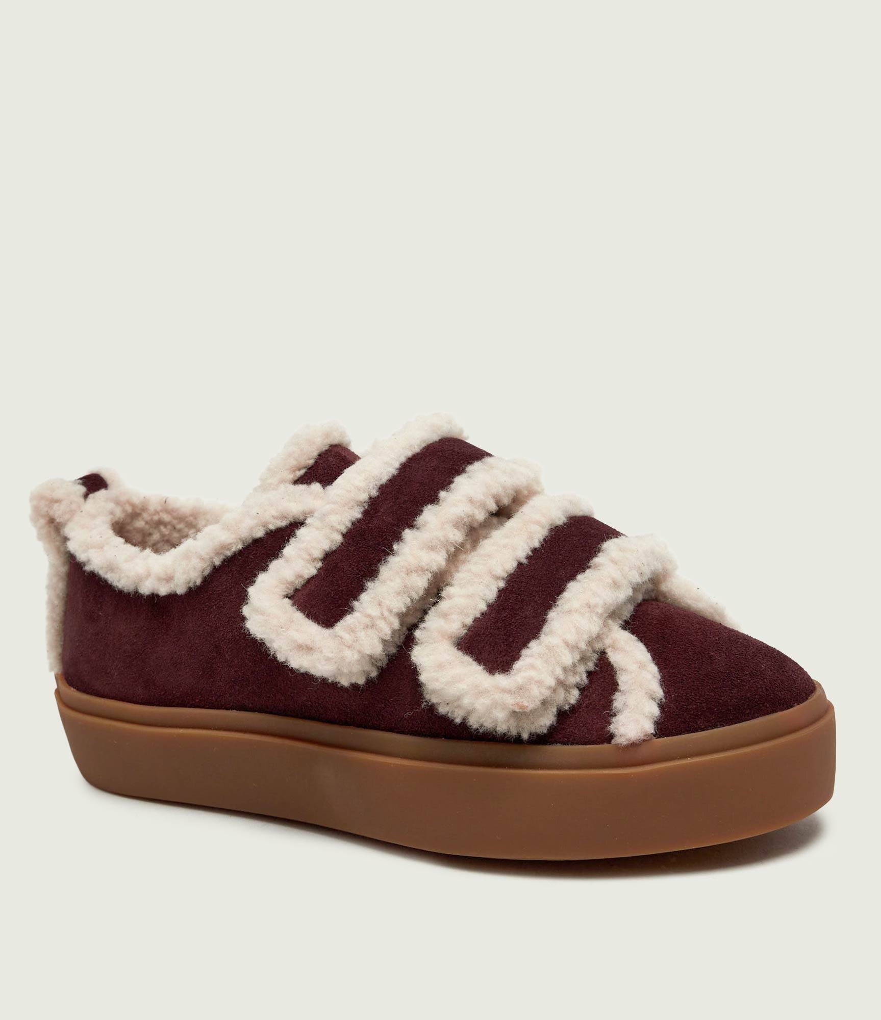 Inuikii Căptușite sneakers | piele întoarsă | shearling