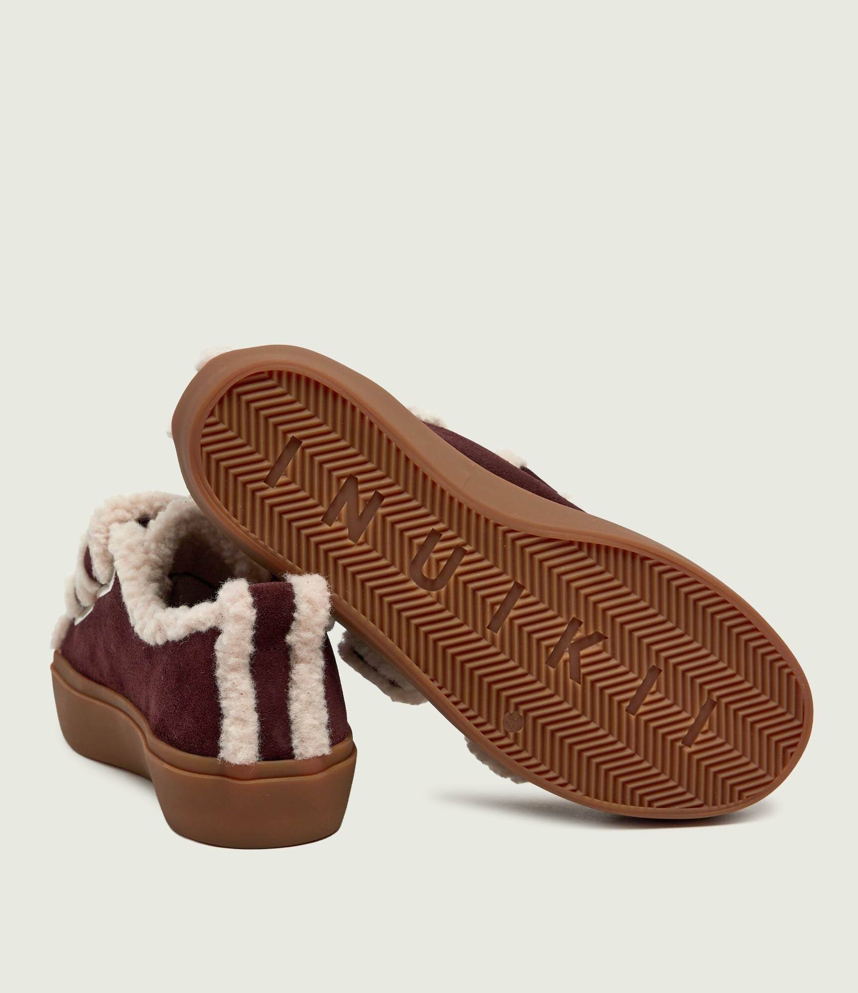 Inuikii Căptușite sneakers | piele întoarsă | shearling