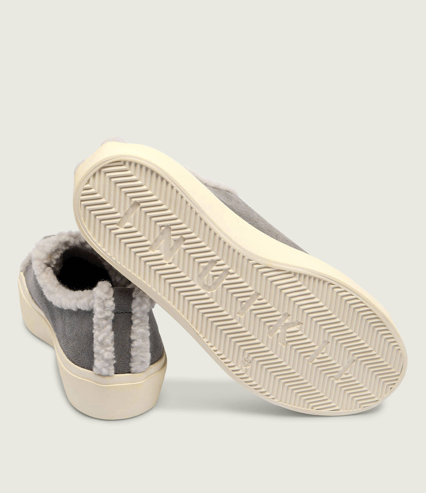 Inuikii Căptușite sneakers | piele întoarsă | shearling
