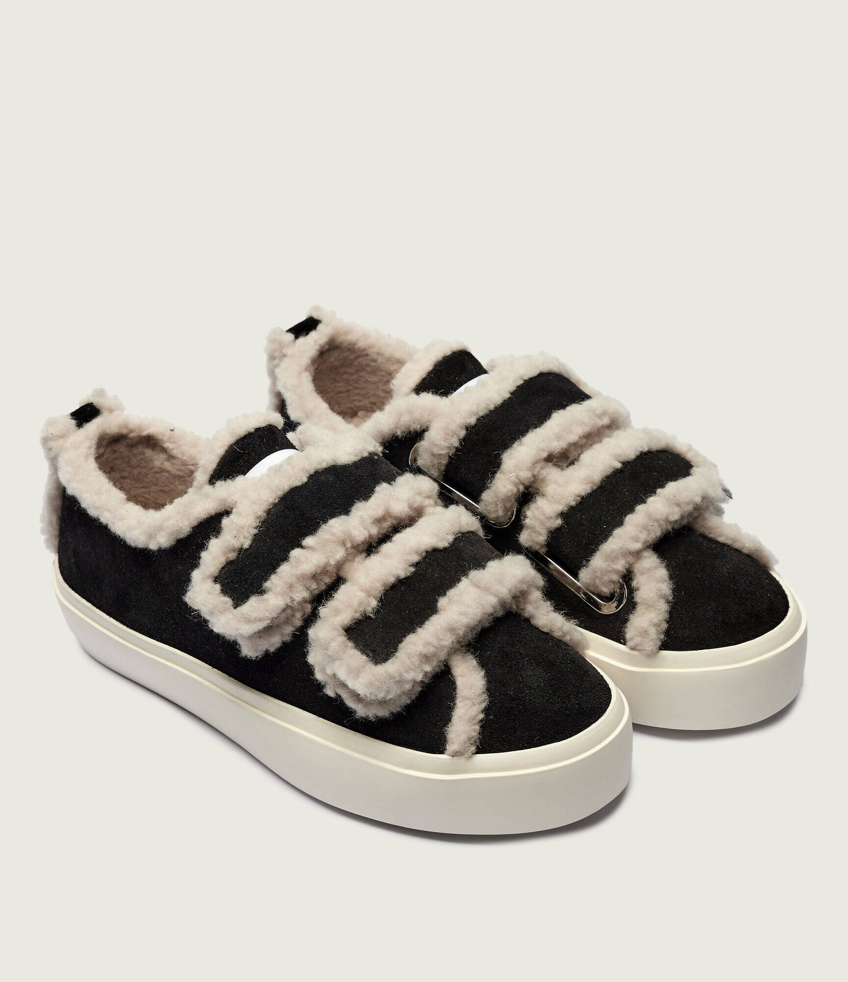 Inuikii Căptușite sneakers | piele întoarsă | shearling