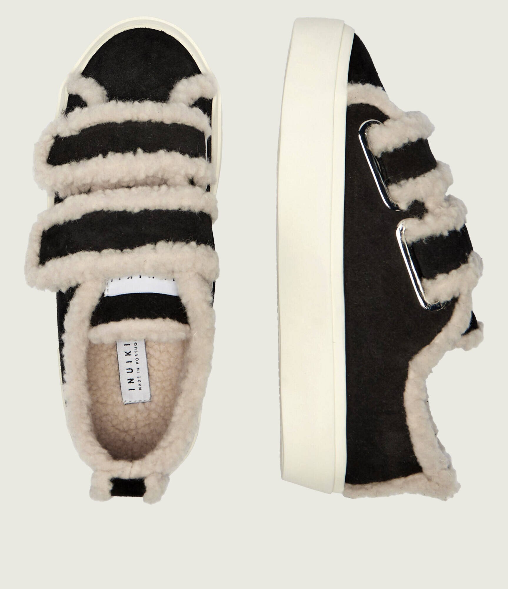 Inuikii Căptușite sneakers | piele întoarsă | shearling