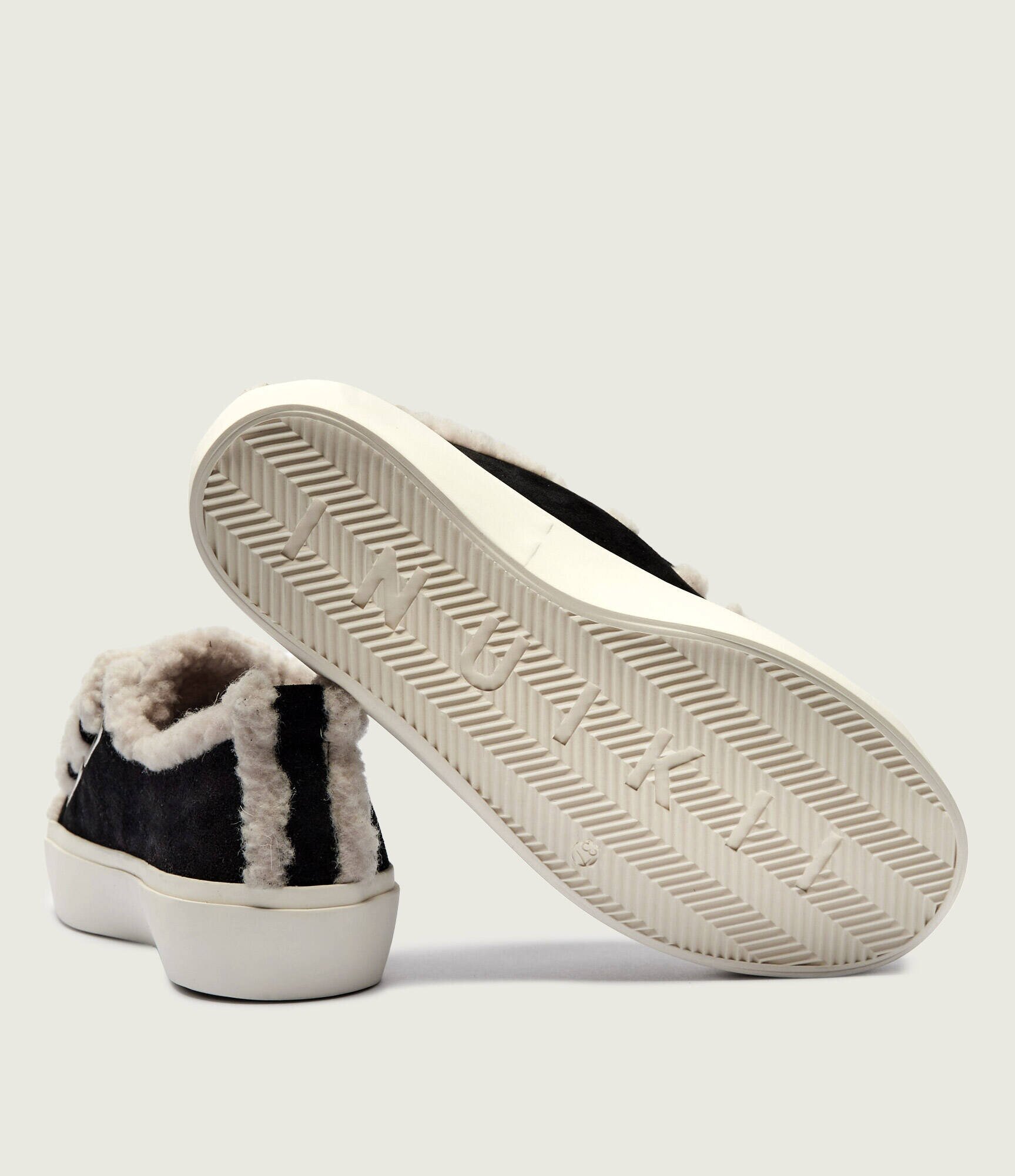 Inuikii Căptușite sneakers | piele întoarsă | shearling