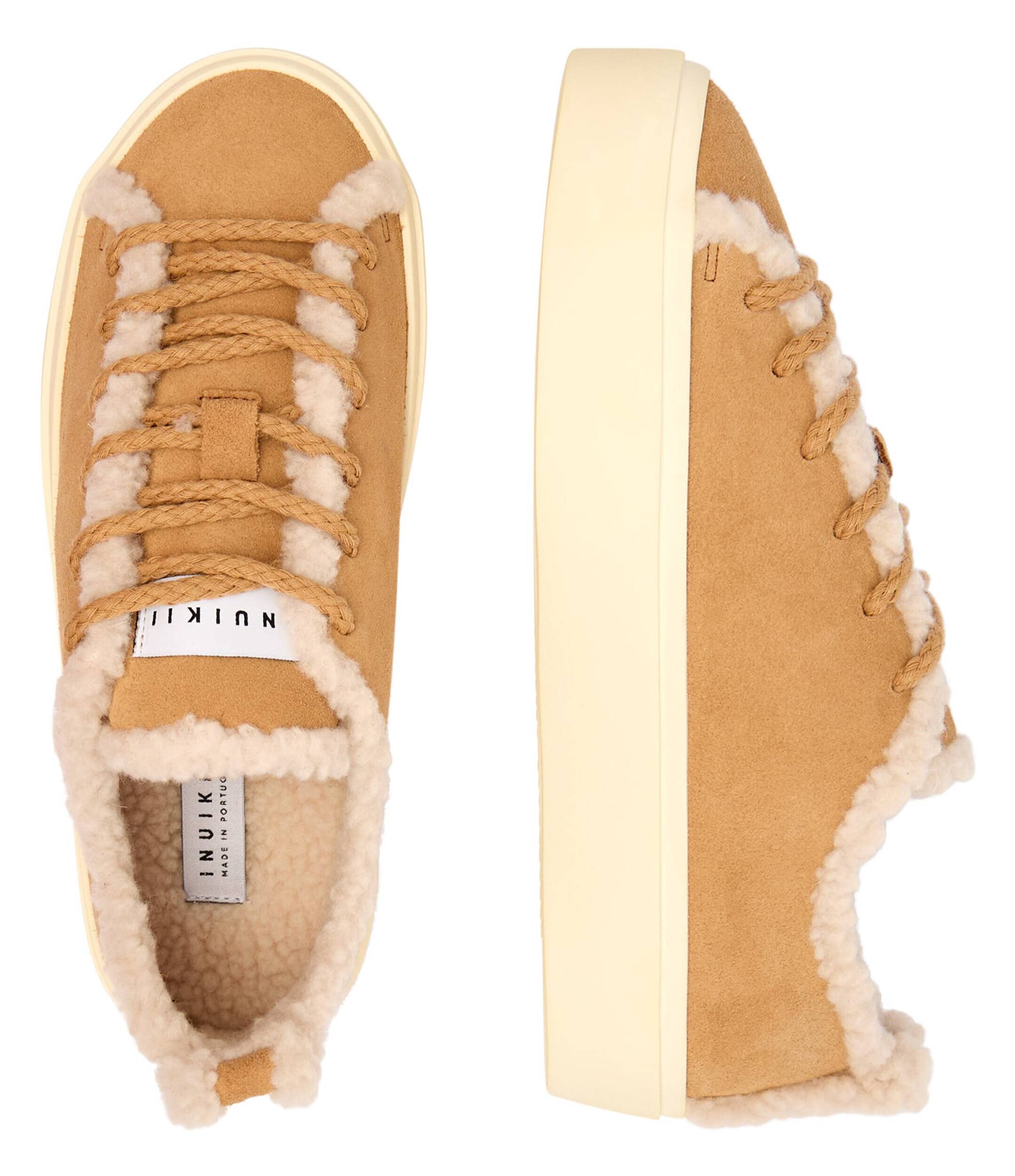 Inuikii Căptușite sneakers | piele întoarsă | shearling