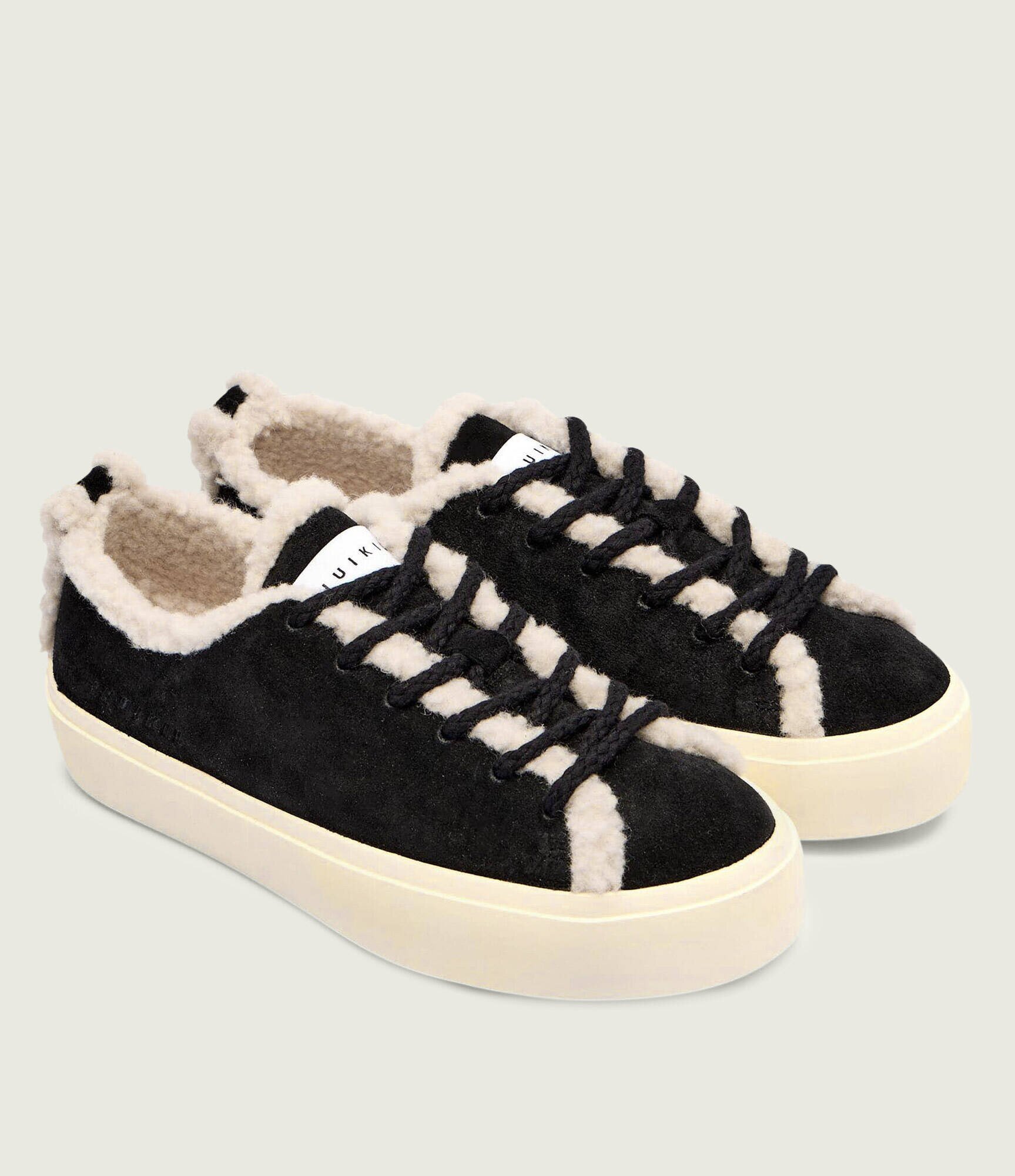 Inuikii Căptușite sneakers | shearling | piele întoarsă