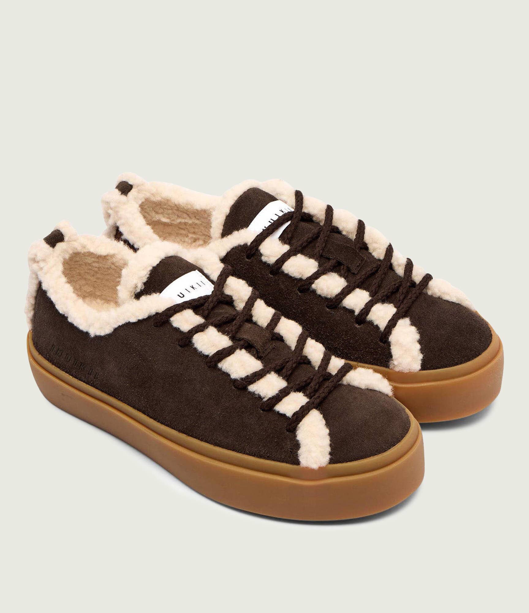 Inuikii Căptușite sneakers | shearling | piele întoarsă