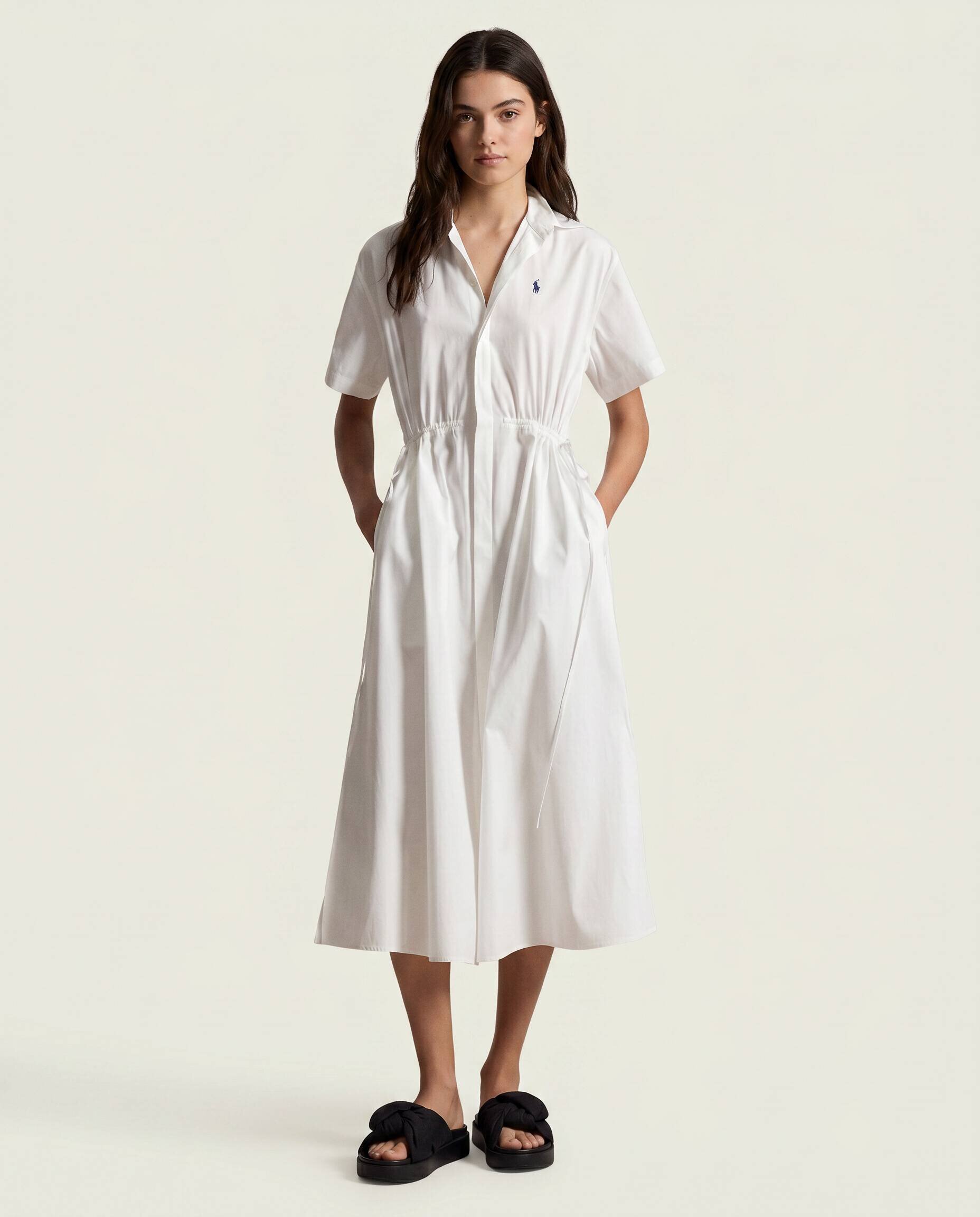 Inuikii De in șlapi Oversized Linen Knot | piele întoarsă