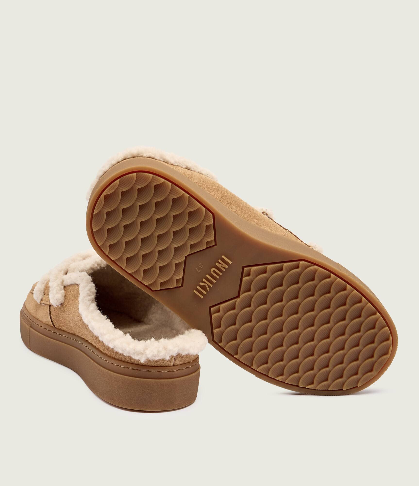 Inuikii Mules (încălțăminte) | piele întoarsă | shearling