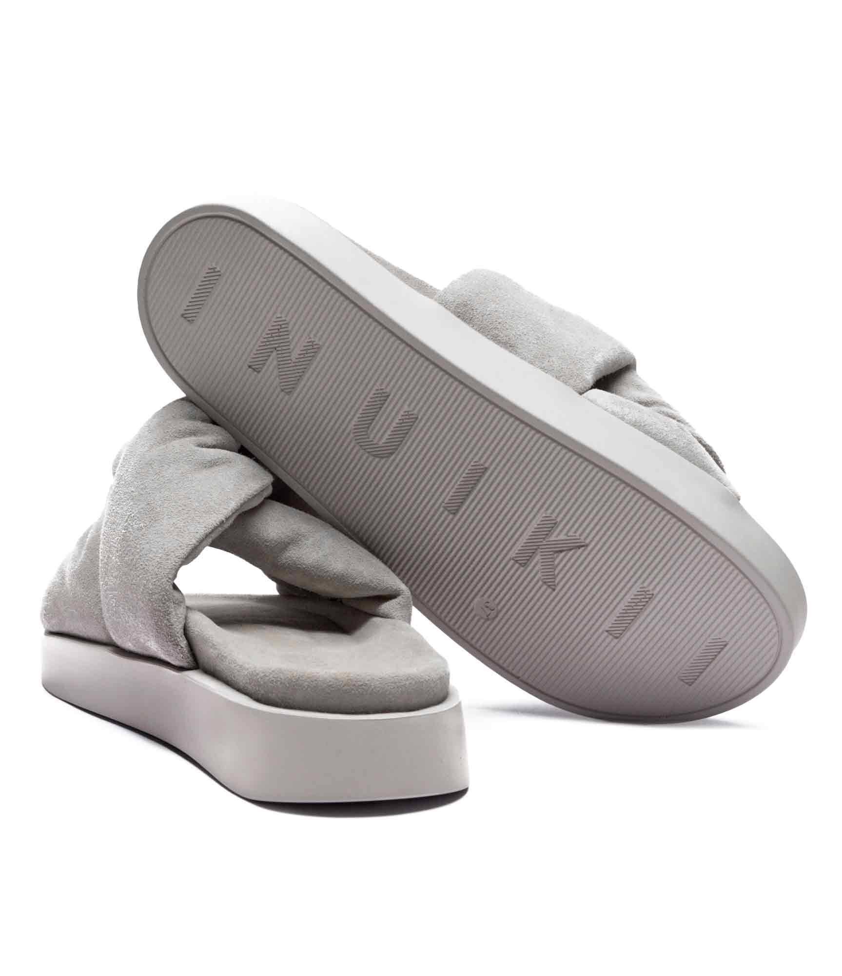 Inuikii Șlapi Soft Crossed | piele întoarsă