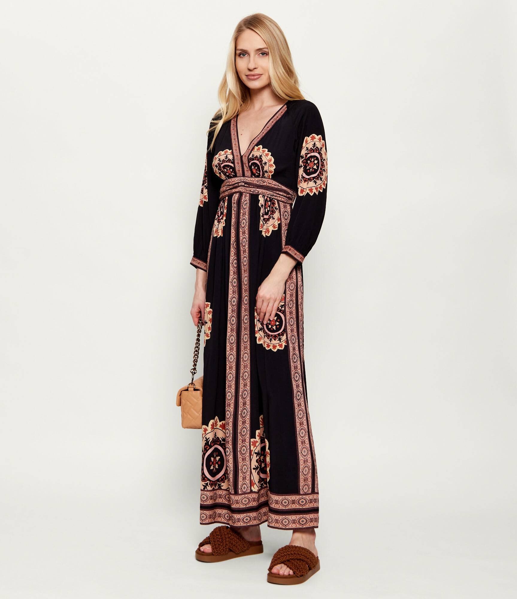 Inuikii Șlapi WOVEN | piele întoarsă