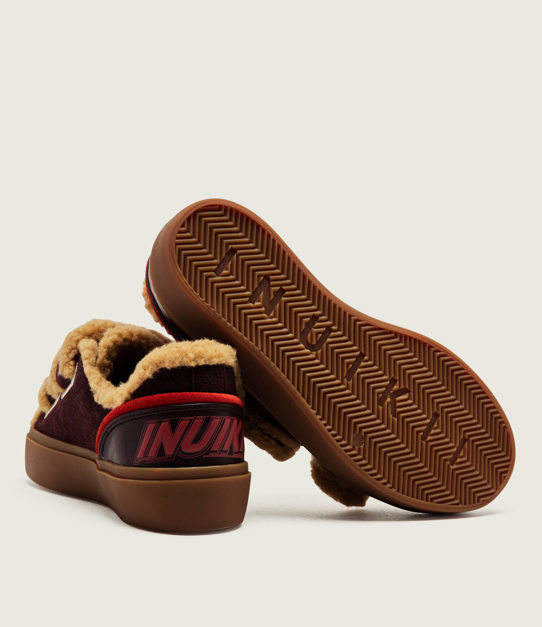 Inuikii Sneakers Lila | shearling | piele întoarsă