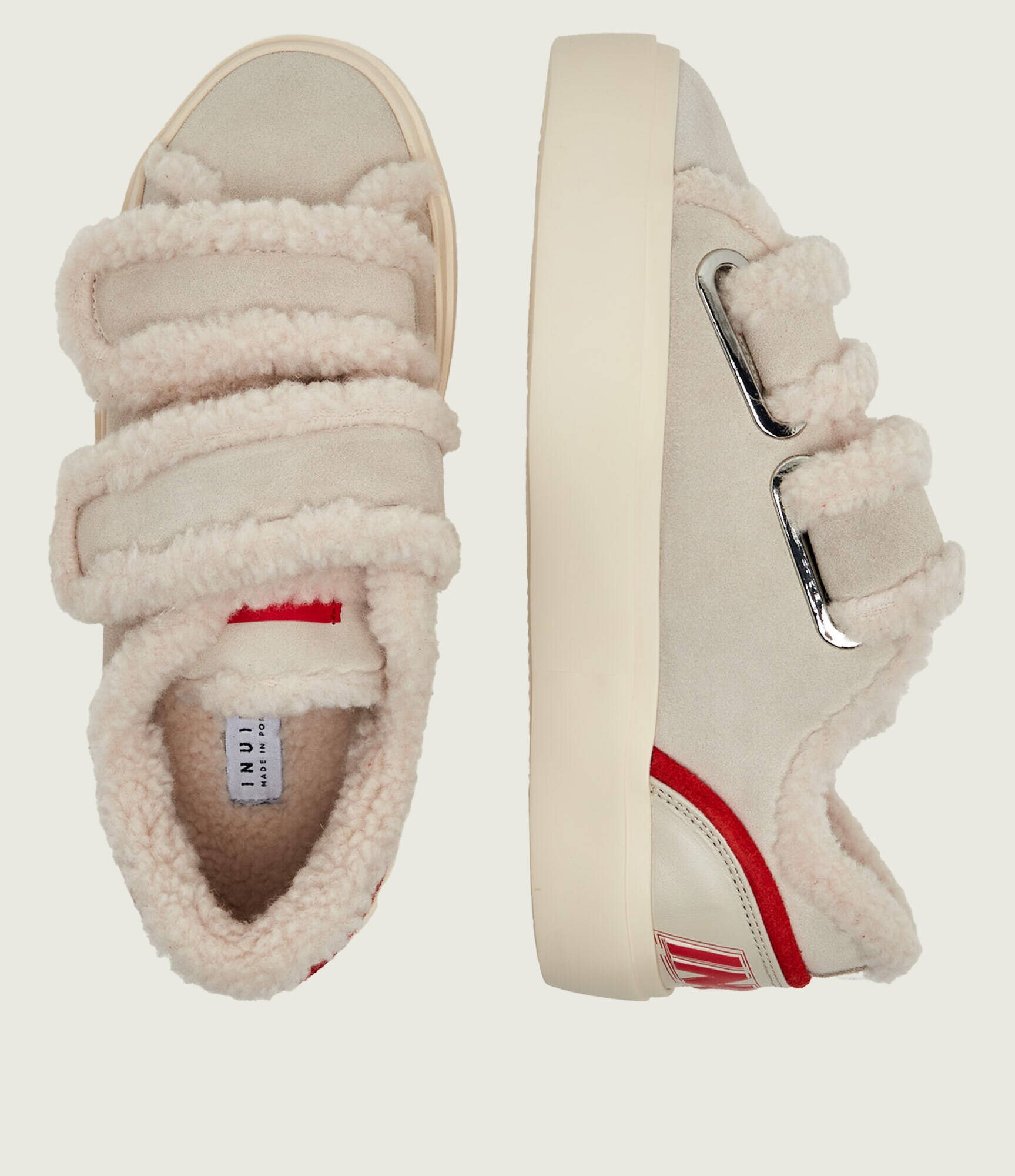 Inuikii Sneakers Lila | shearling | piele întoarsă