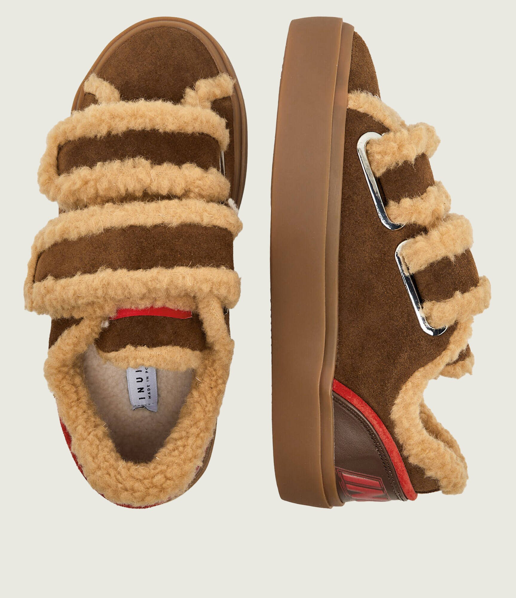 Inuikii Sneakers Lila | shearling | piele întoarsă