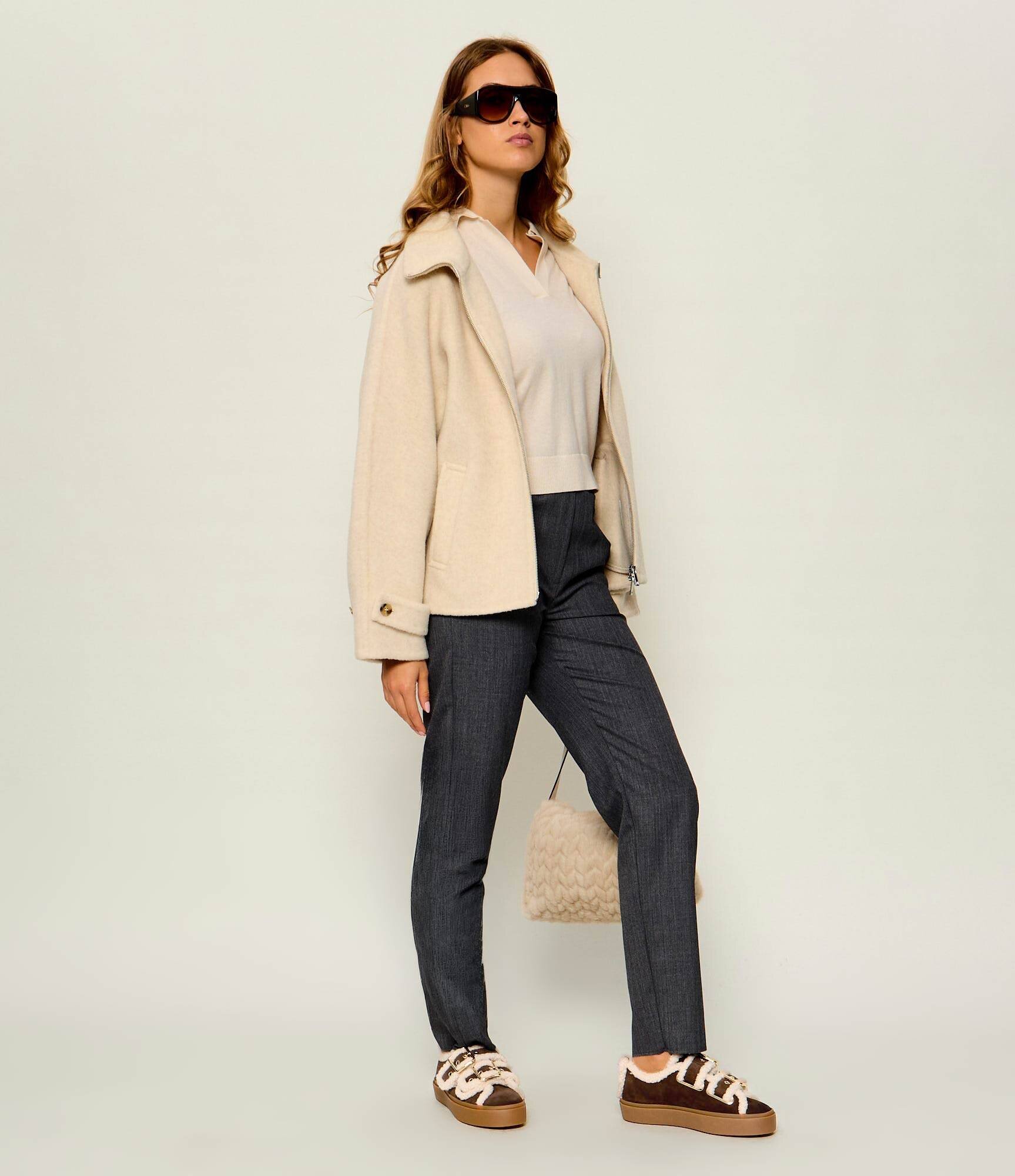 Inuikii Sneakers Low | shearling | piele întoarsă