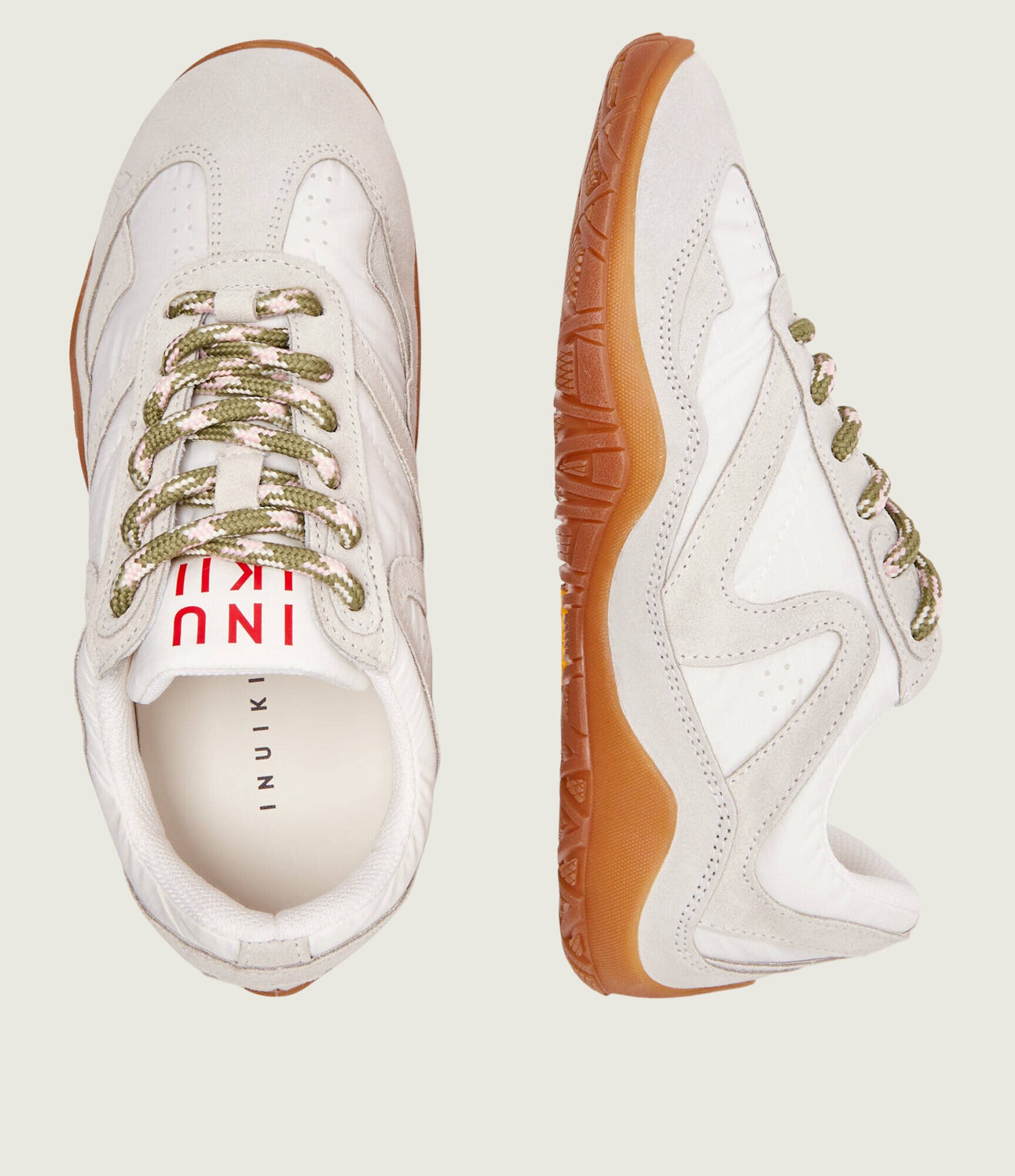 Inuikii Sneakers Maliah Sky | piele întoarsă