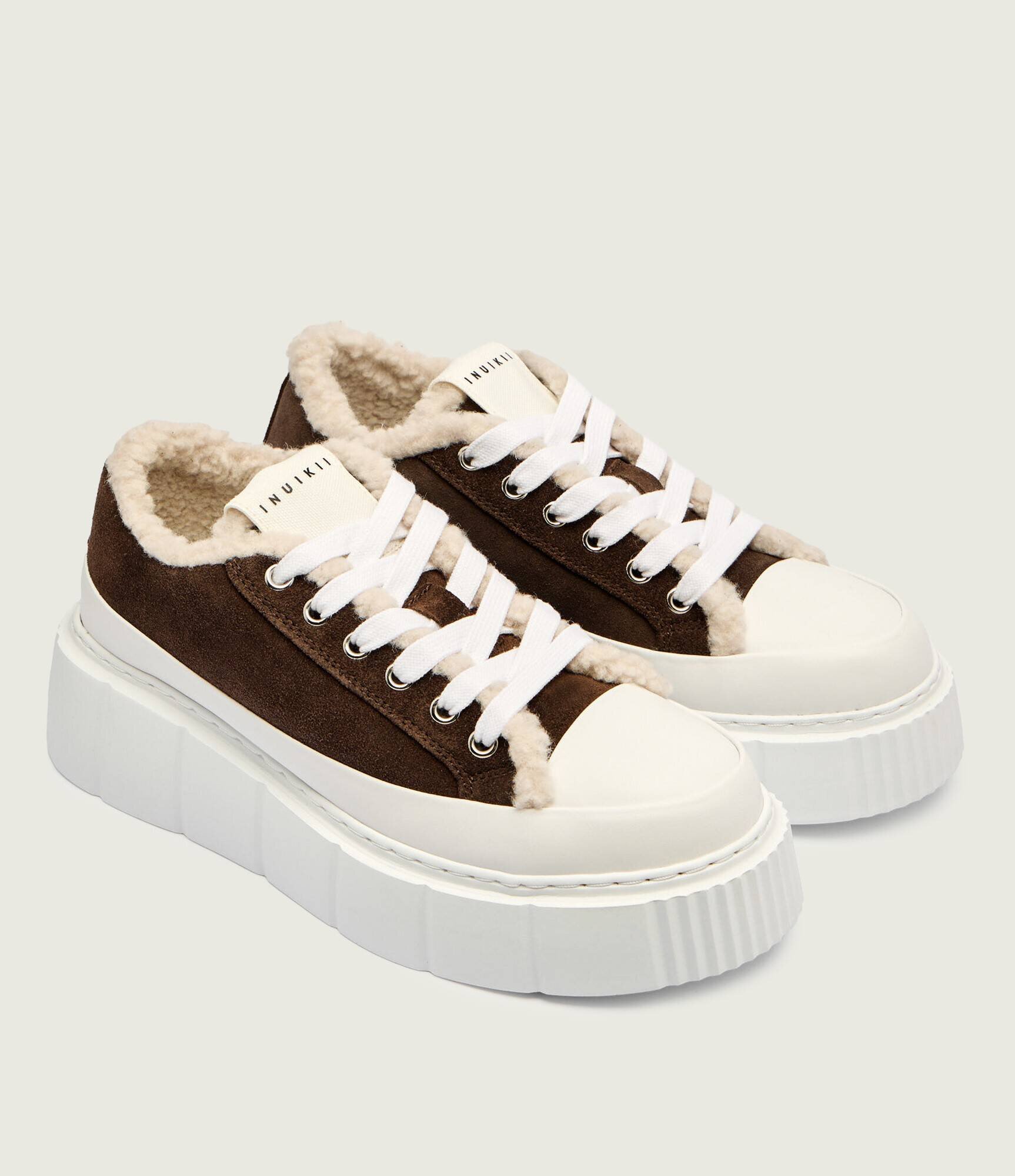 Inuikii Teniși din piele Matilda Curly | shearling