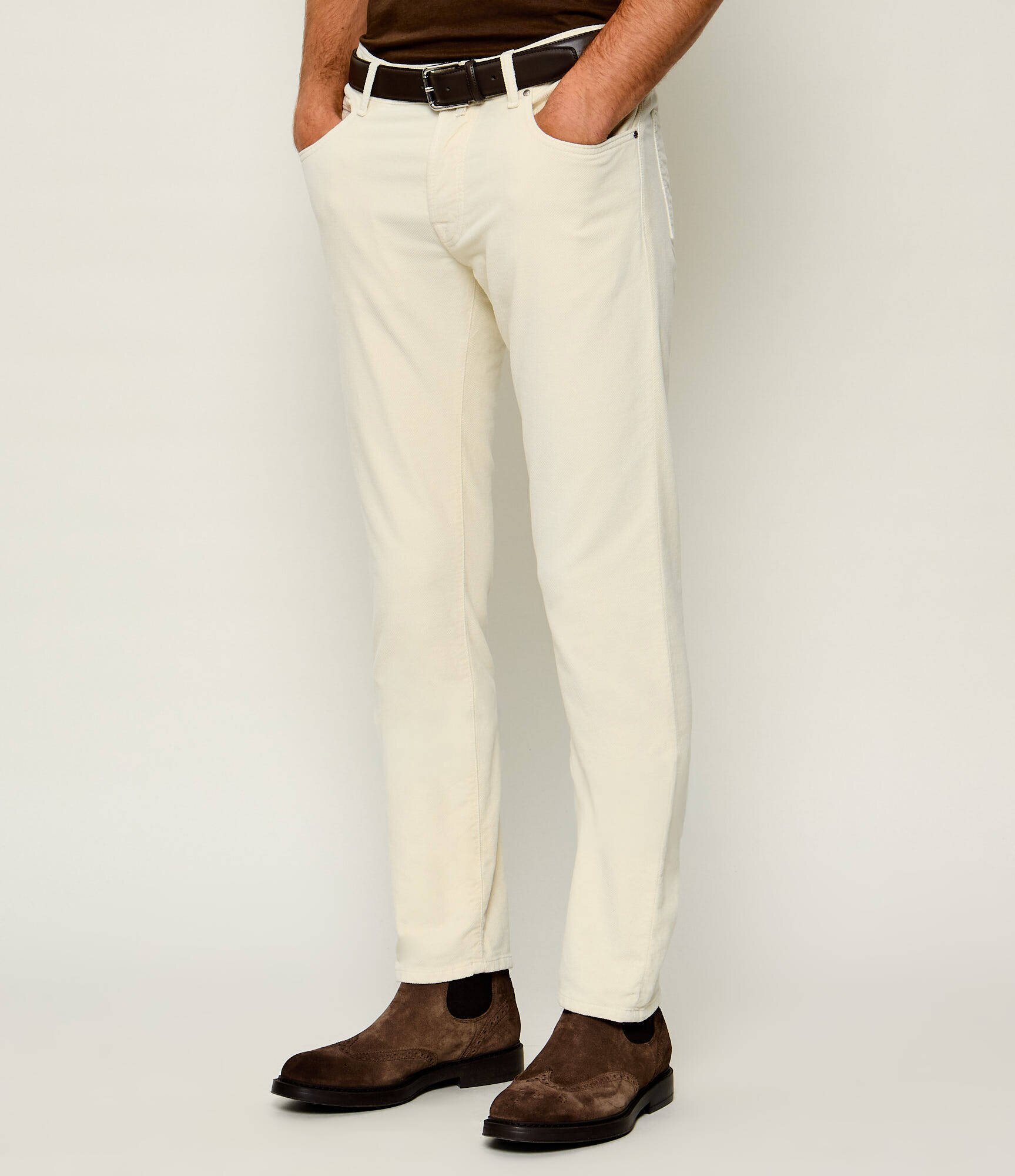 Jacob Cohën Pantaloni Bard | Slim Fit | catifea reiată