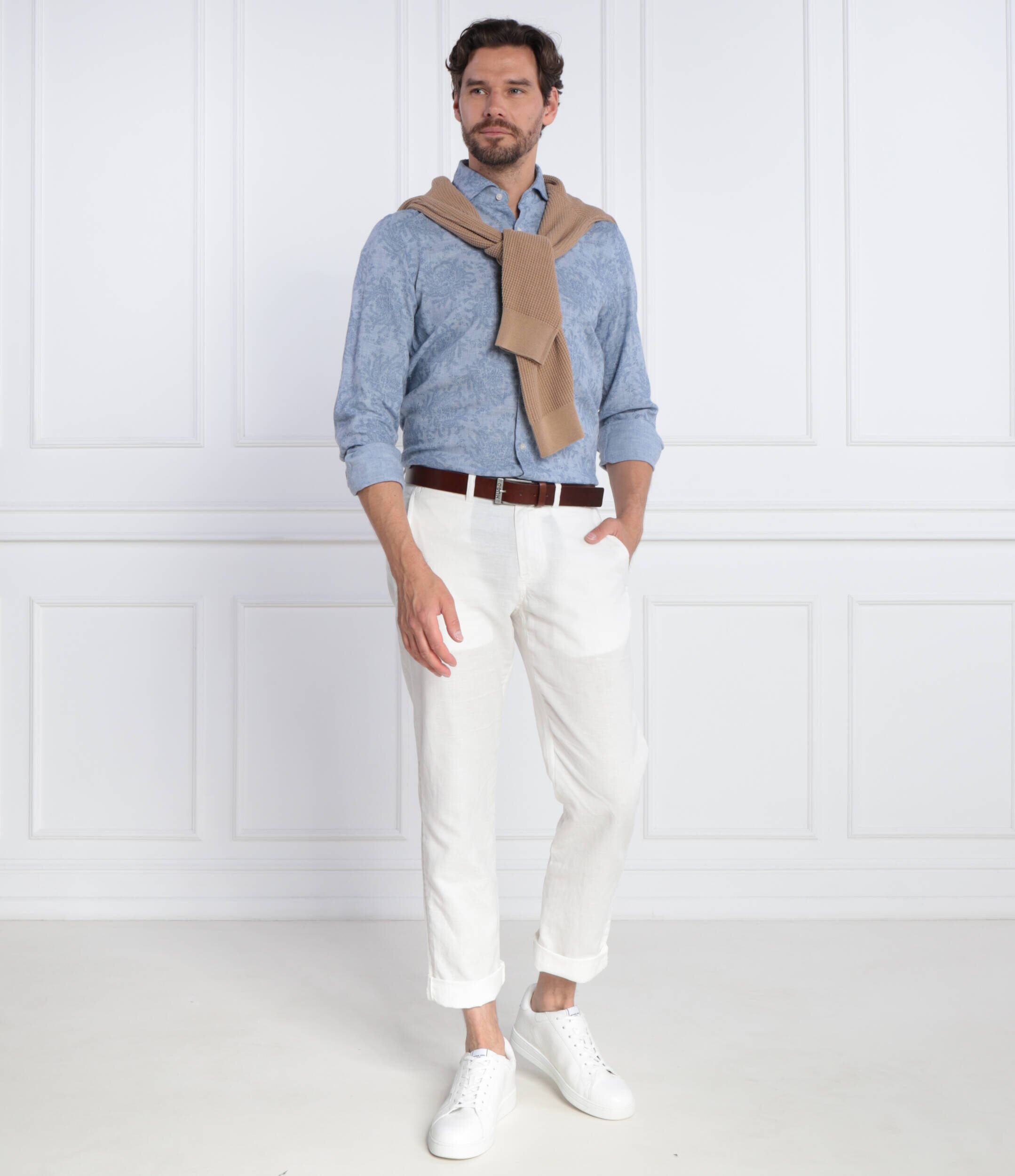 Joop! Cămașă JSH-147Pai-WK | Regular Fit cu adaos de lână