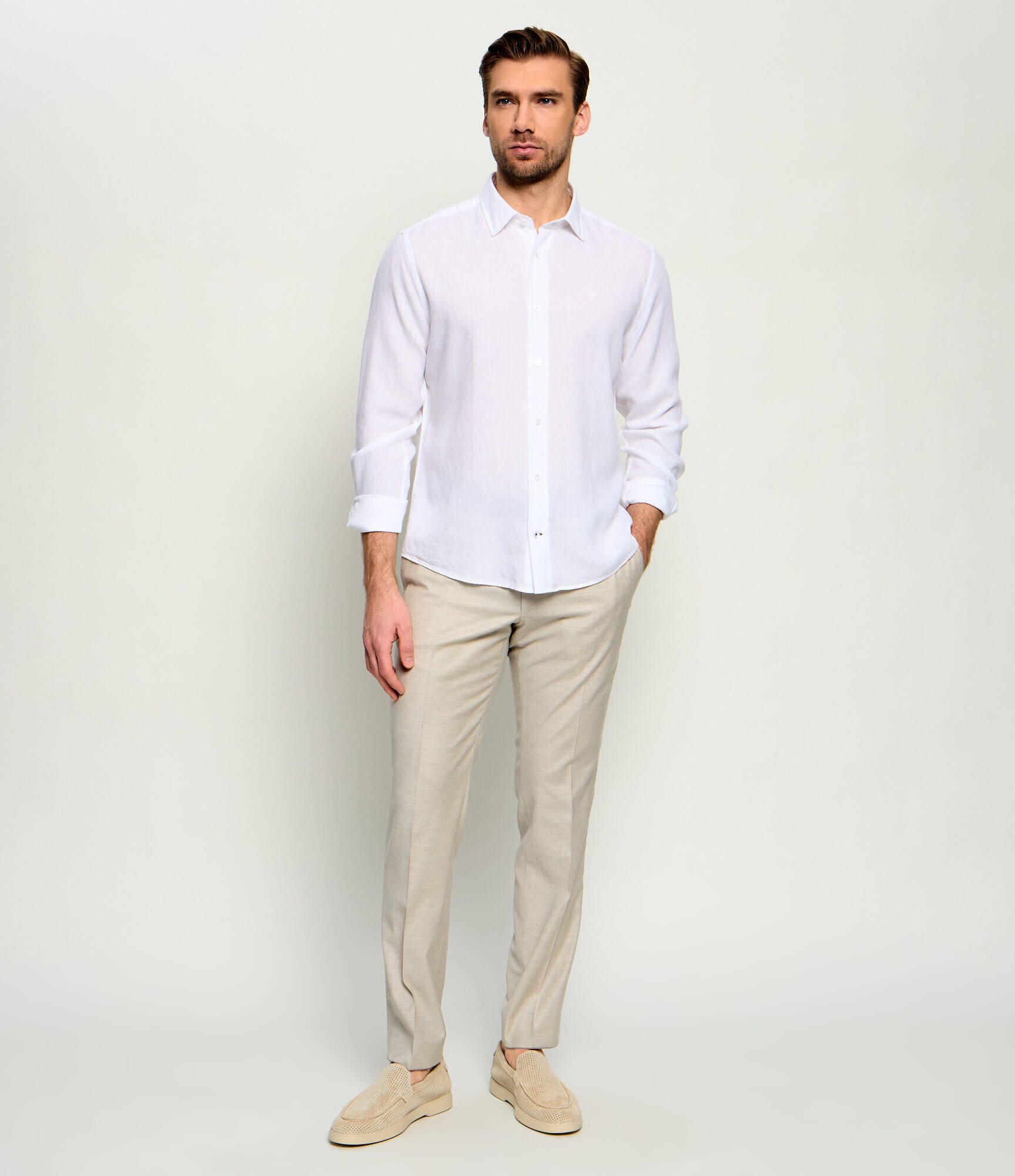 Joop! Cămașă Mike | casual fit | cu adaos de in