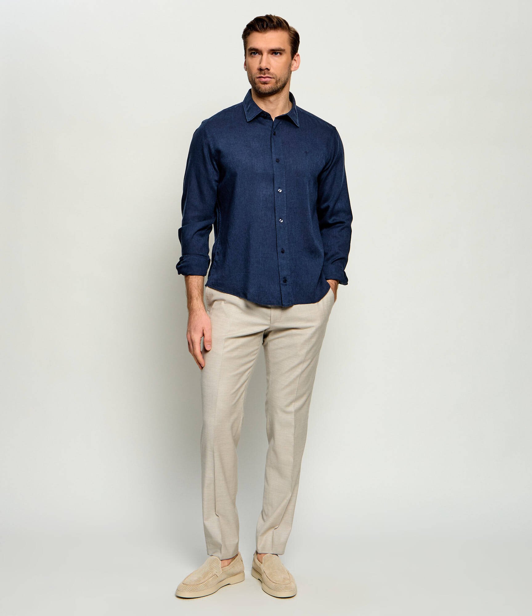 Joop! Cămașă Mike | casual fit | cu adaos de in