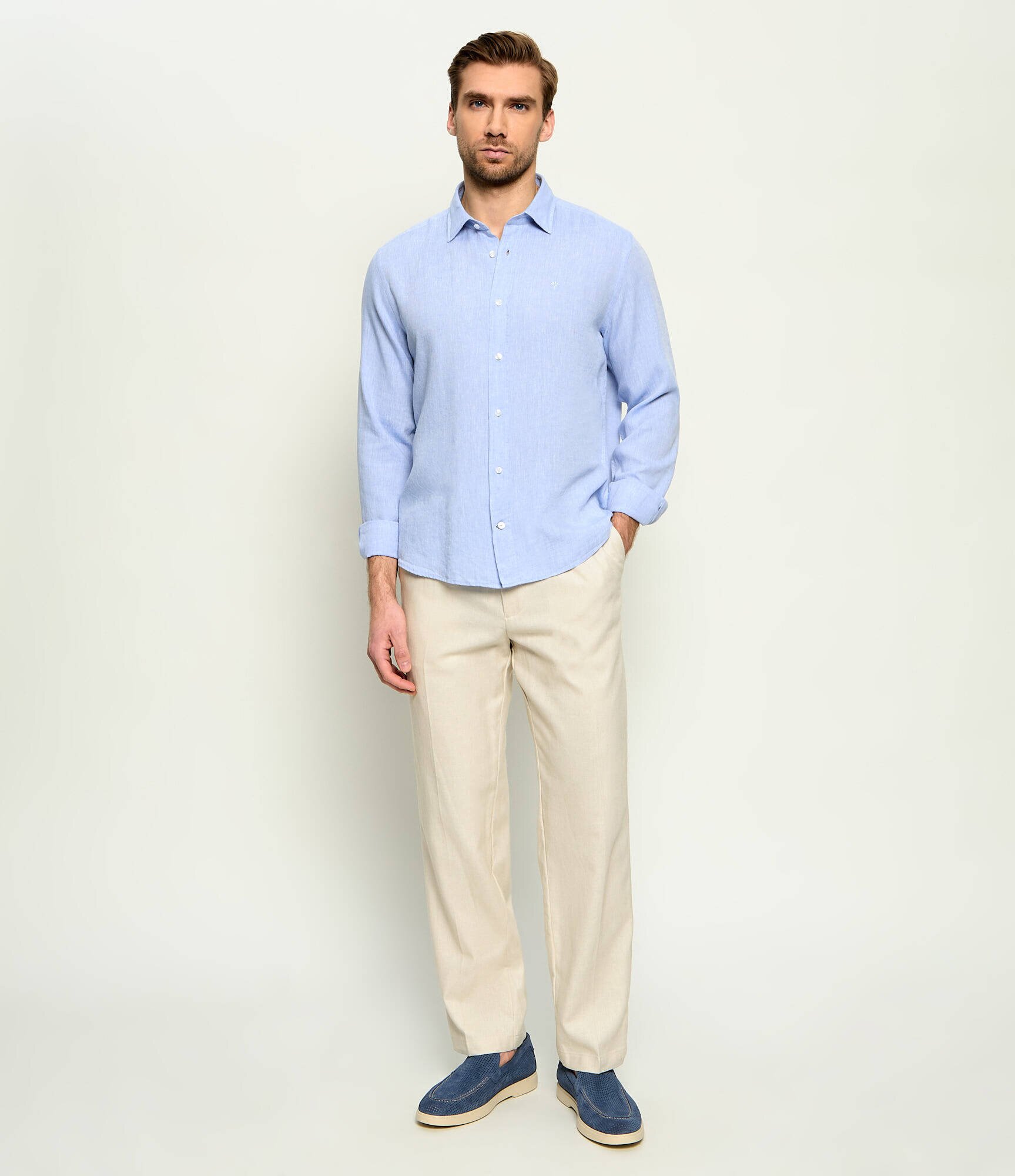 Joop! Cămașă Mike | casual fit | cu adaos de in