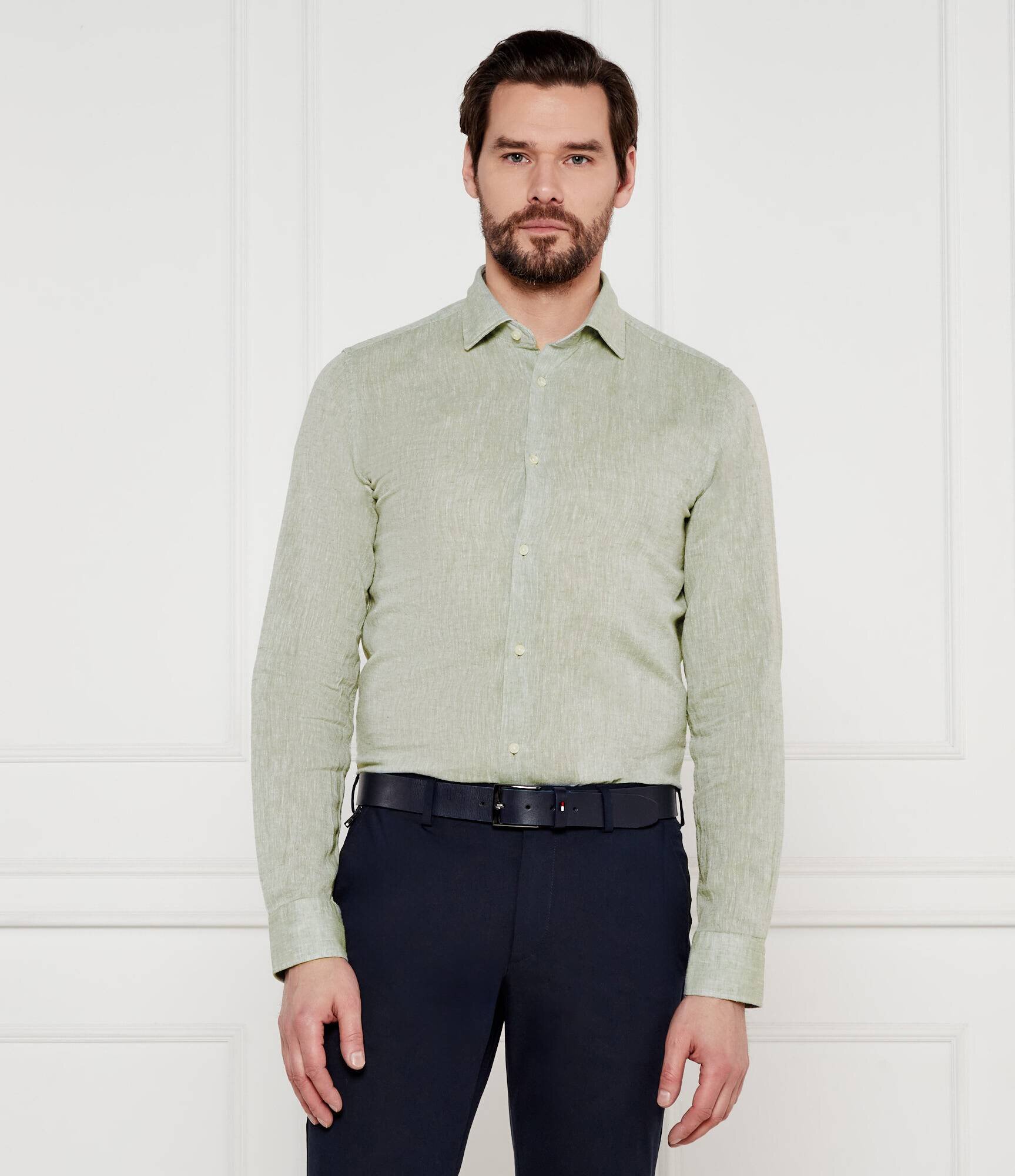 Joop! Cămașă Pit-W | Slim Fit | cu adaos de in