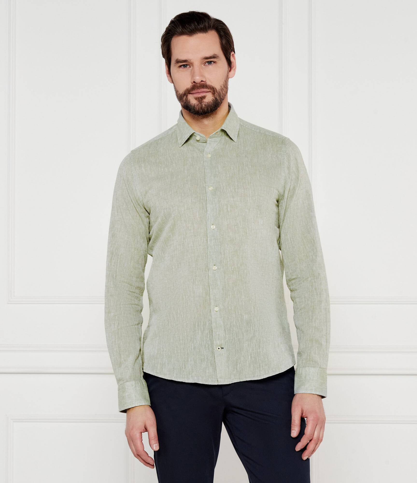 Joop! Cămașă Pit-W | Slim Fit | cu adaos de in