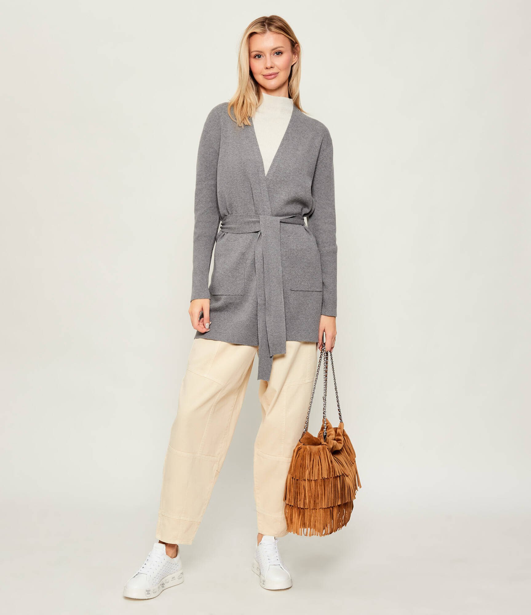 Joop! Cardigan Kardi | regular fit cu adaos de mătase