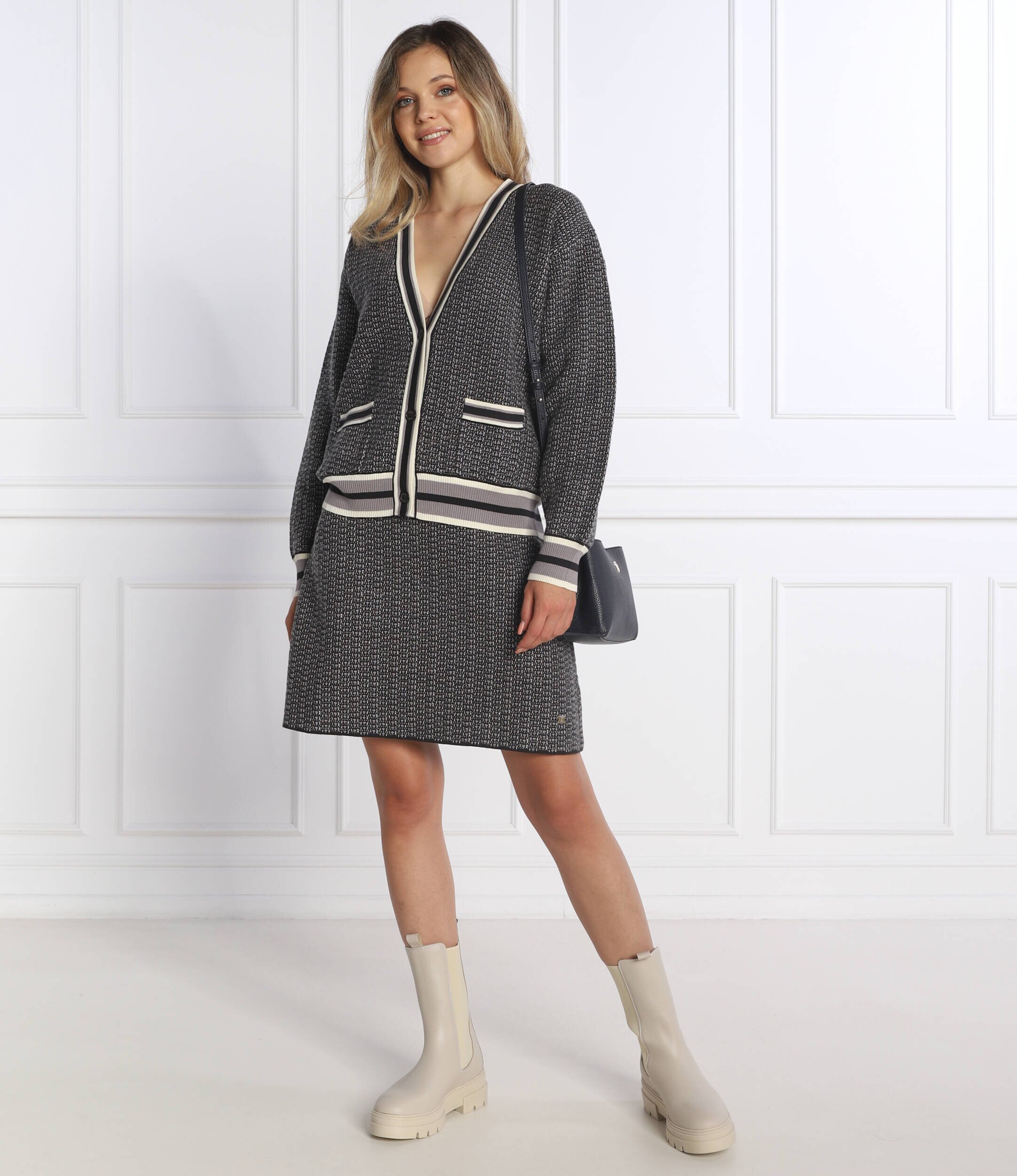 Joop! Cardigan | Regular Fit cu adaos de lână