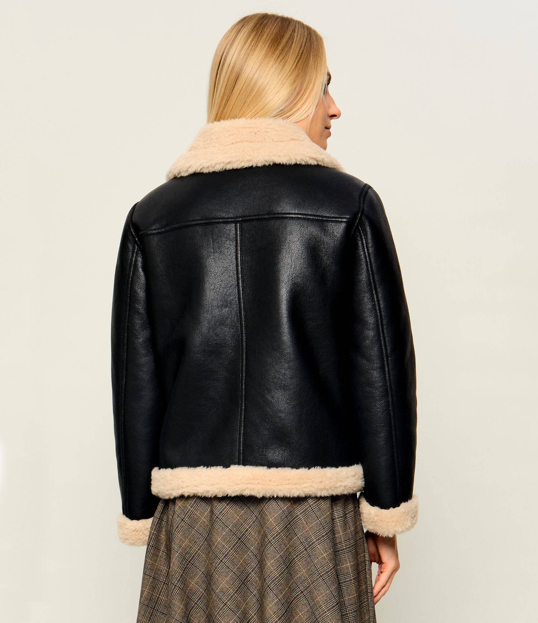Joop! Cojoc Ollin | Loose fit | shearling