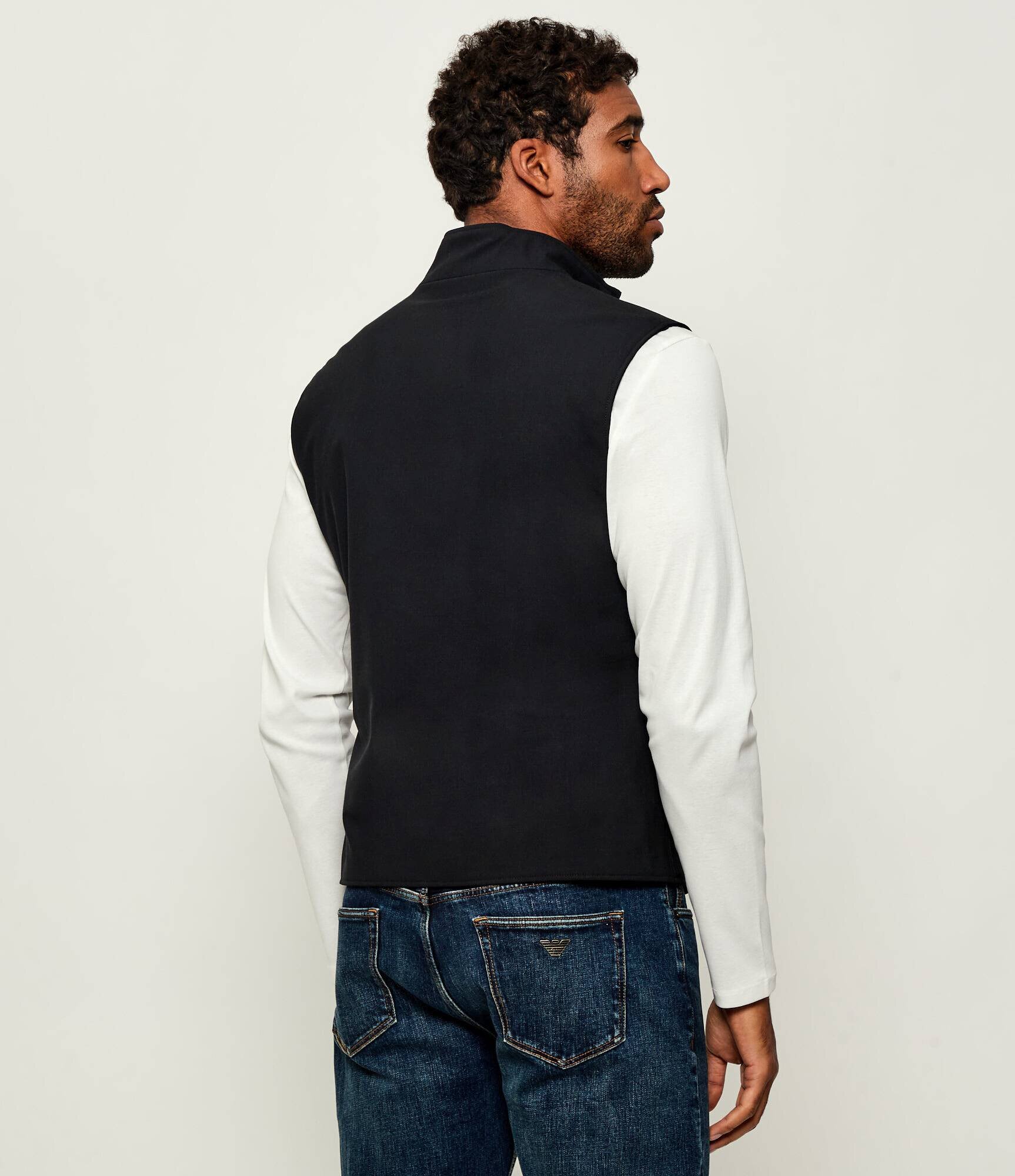 Joop! Cu două fețe vestă Wake-J2 | Slim Fit cu adaos de lână