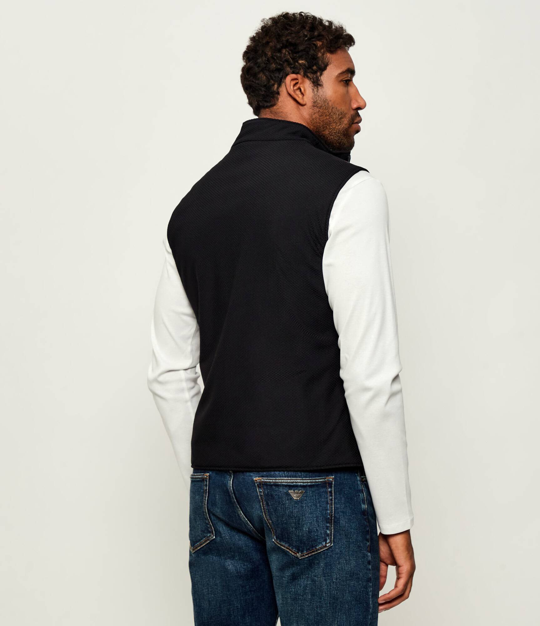 Joop! Cu două fețe vestă Wake-J2 | Slim Fit cu adaos de lână