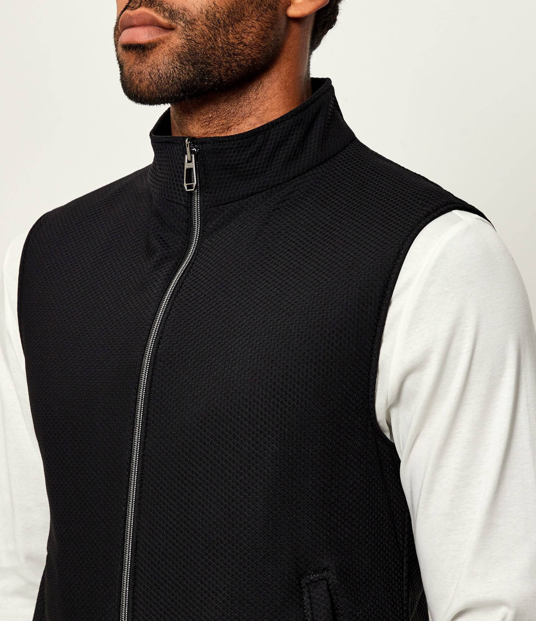 Joop! Cu două fețe vestă Wake-J2 | Slim Fit cu adaos de lână