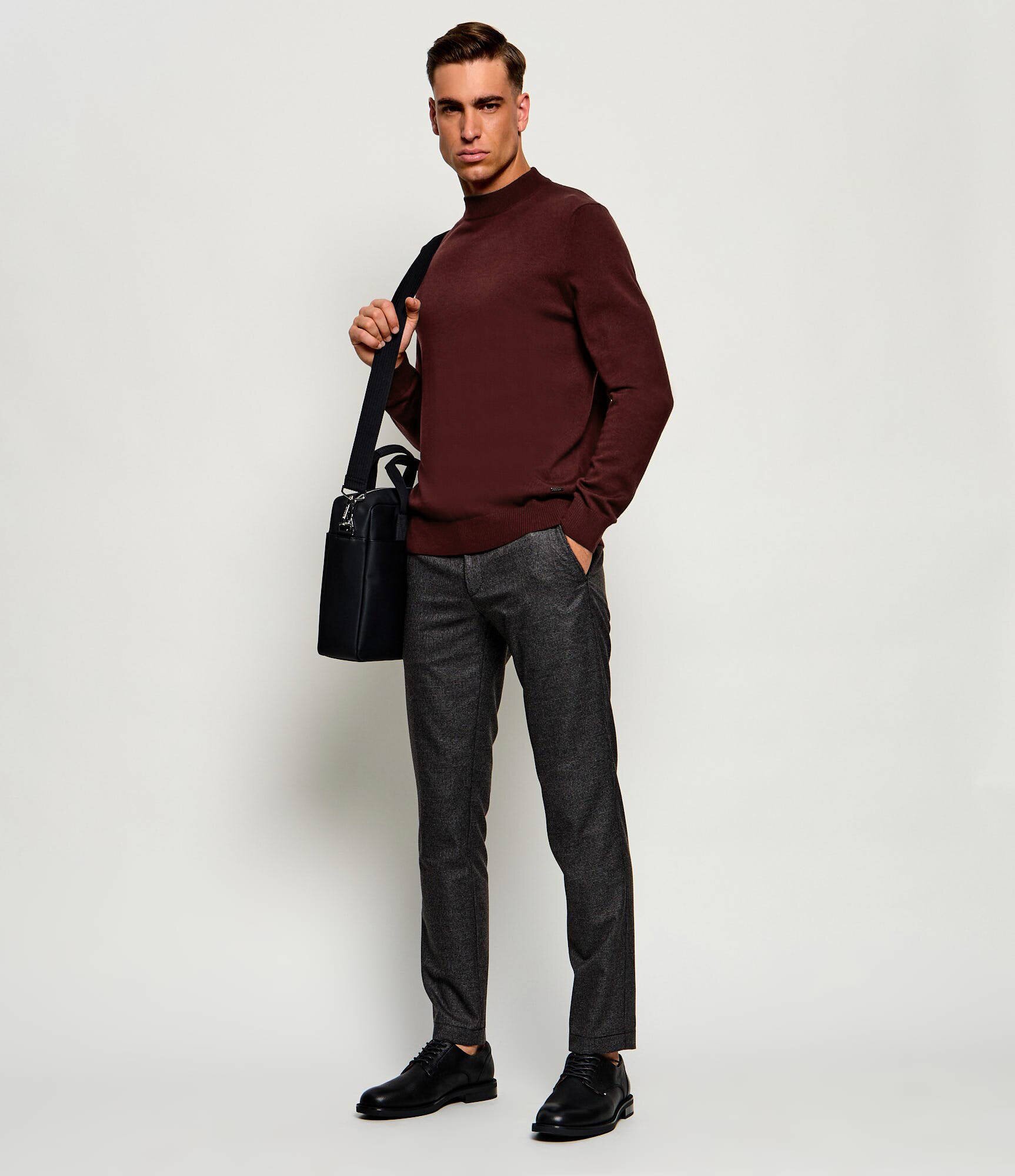 Joop! De lână guler înalt Davide | Modern fit
