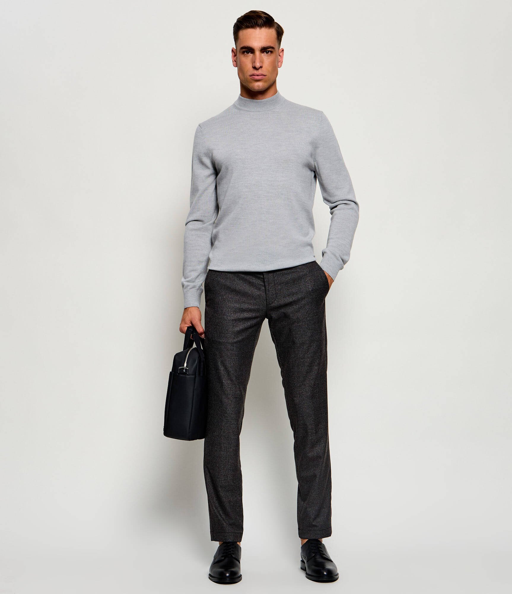Joop! De lână guler înalt Davide | Modern fit