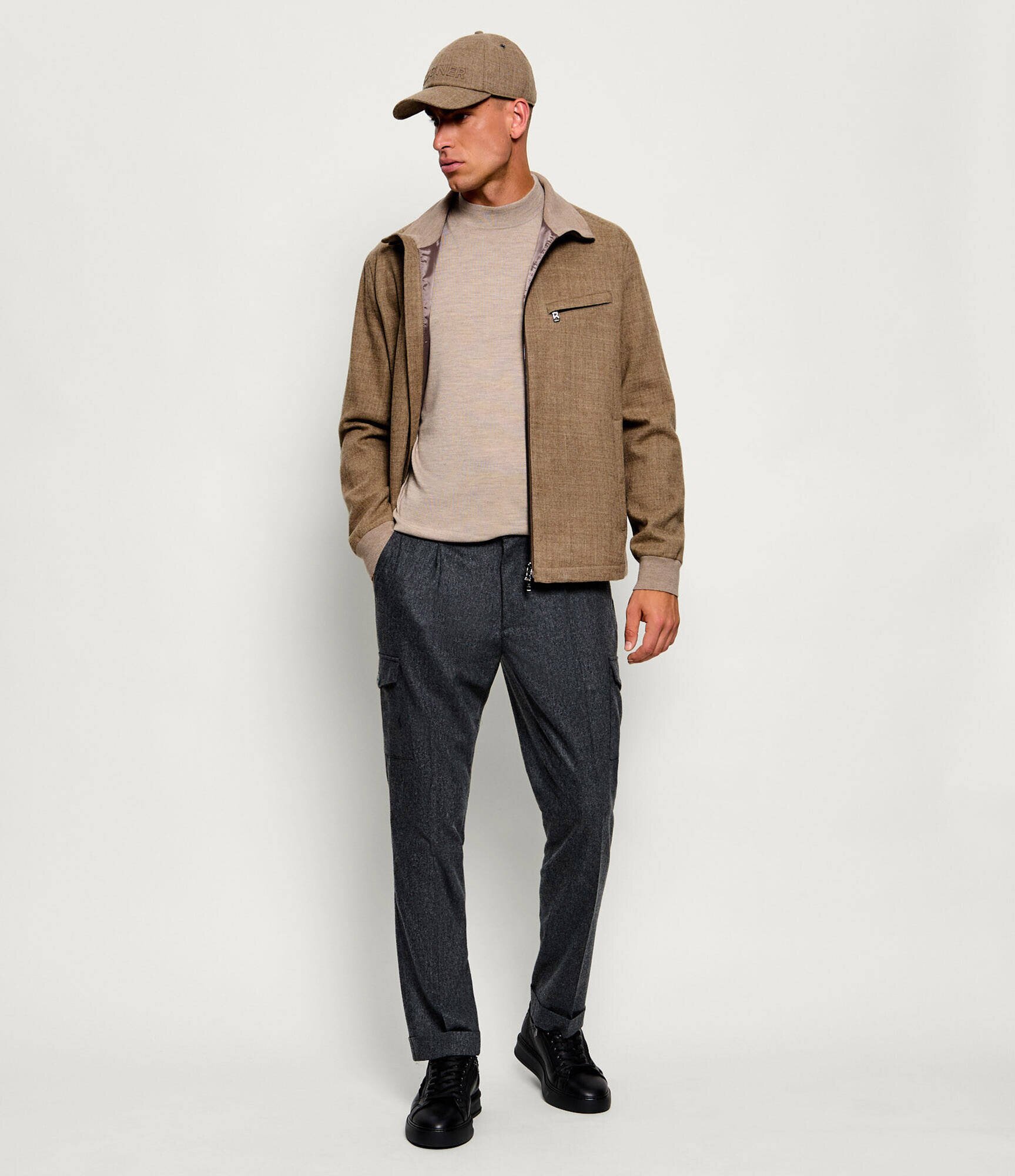 Joop! De lână guler înalt Davide | Modern fit