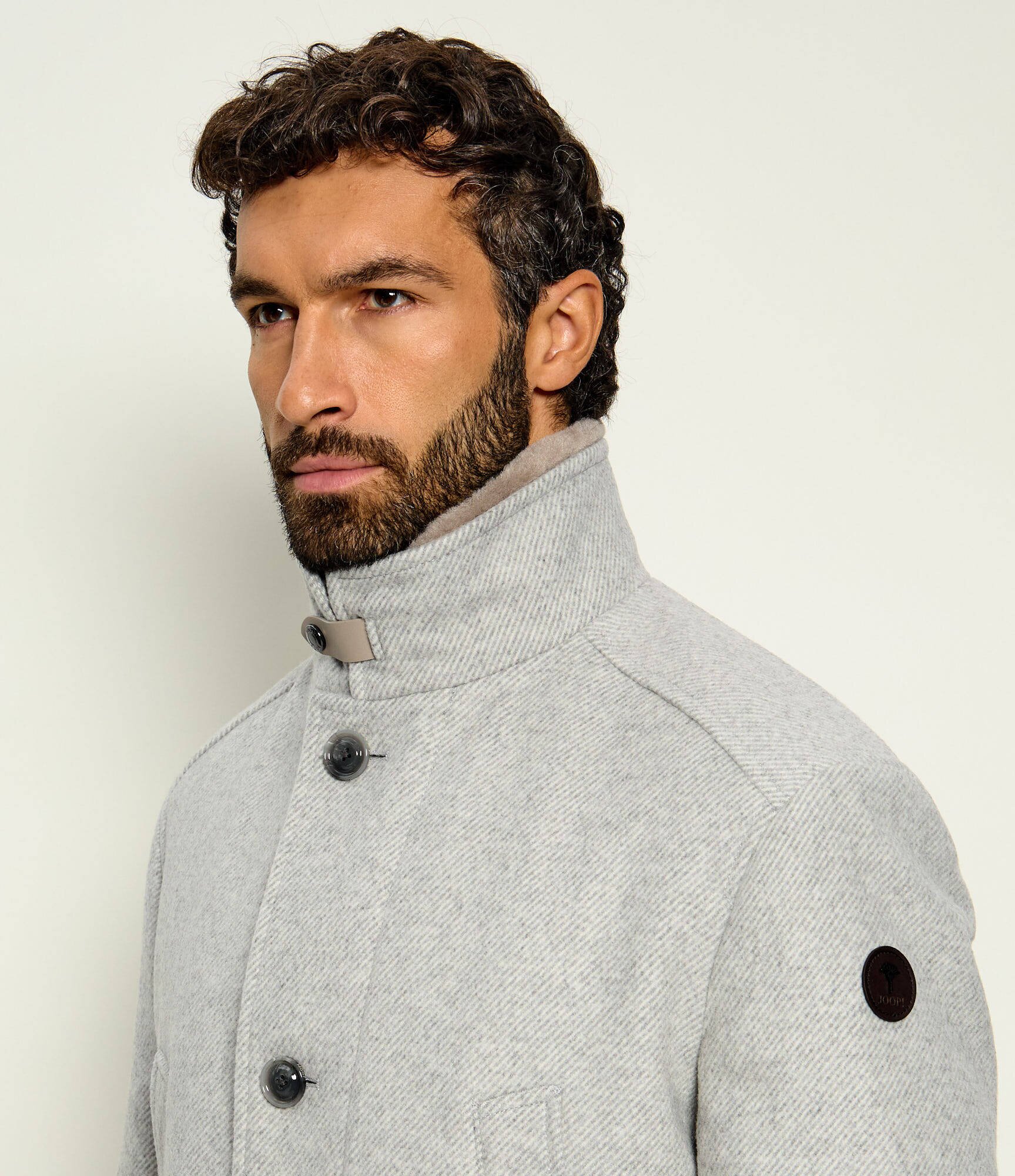 Joop! De lână palton 2 în 1 Gary | shearling