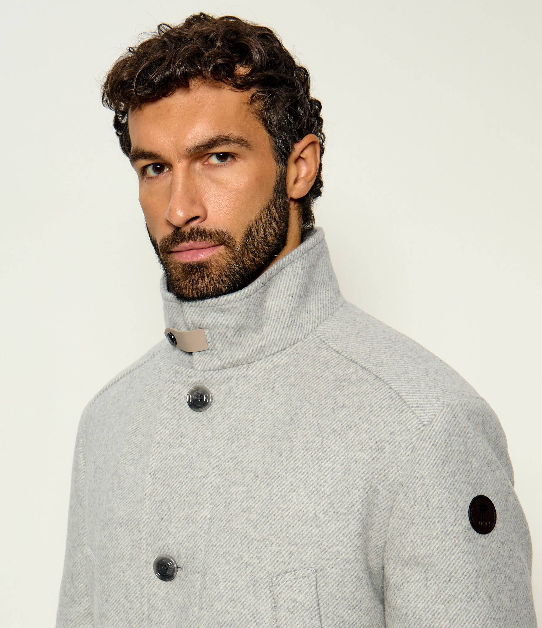 Joop! De lână palton 2 în 1 Gary | shearling
